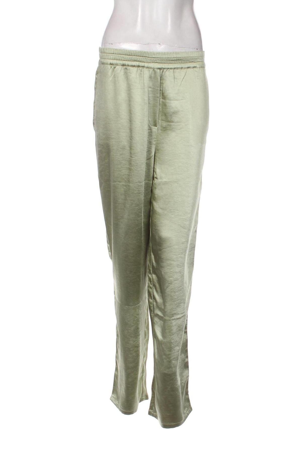 Pantaloni de femei LeGer By Lena Gercke X About you, Mărime S, Culoare Verde, Preț 286,18 Lei