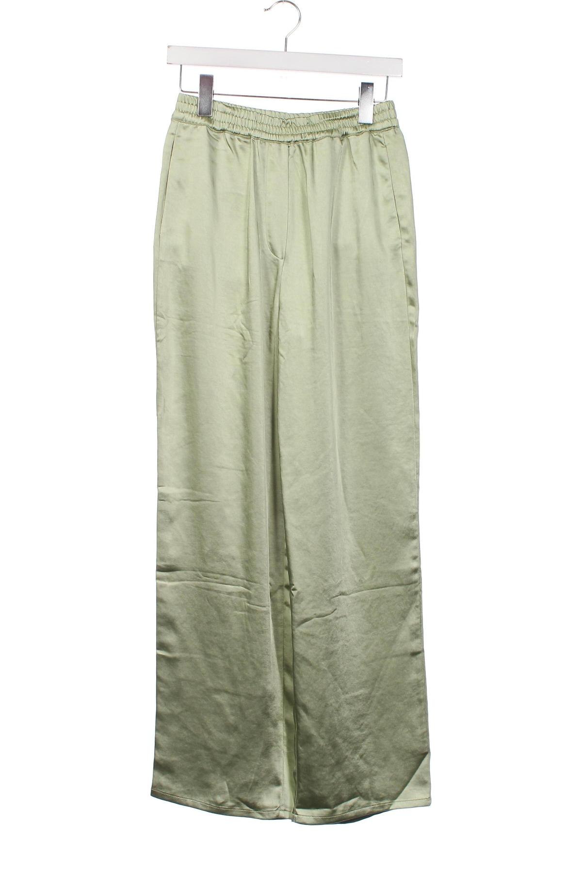Дамски панталон LeGer By Lena Gercke X About you, Размер XS, Цвят Зелен, Цена 68,00 лв.