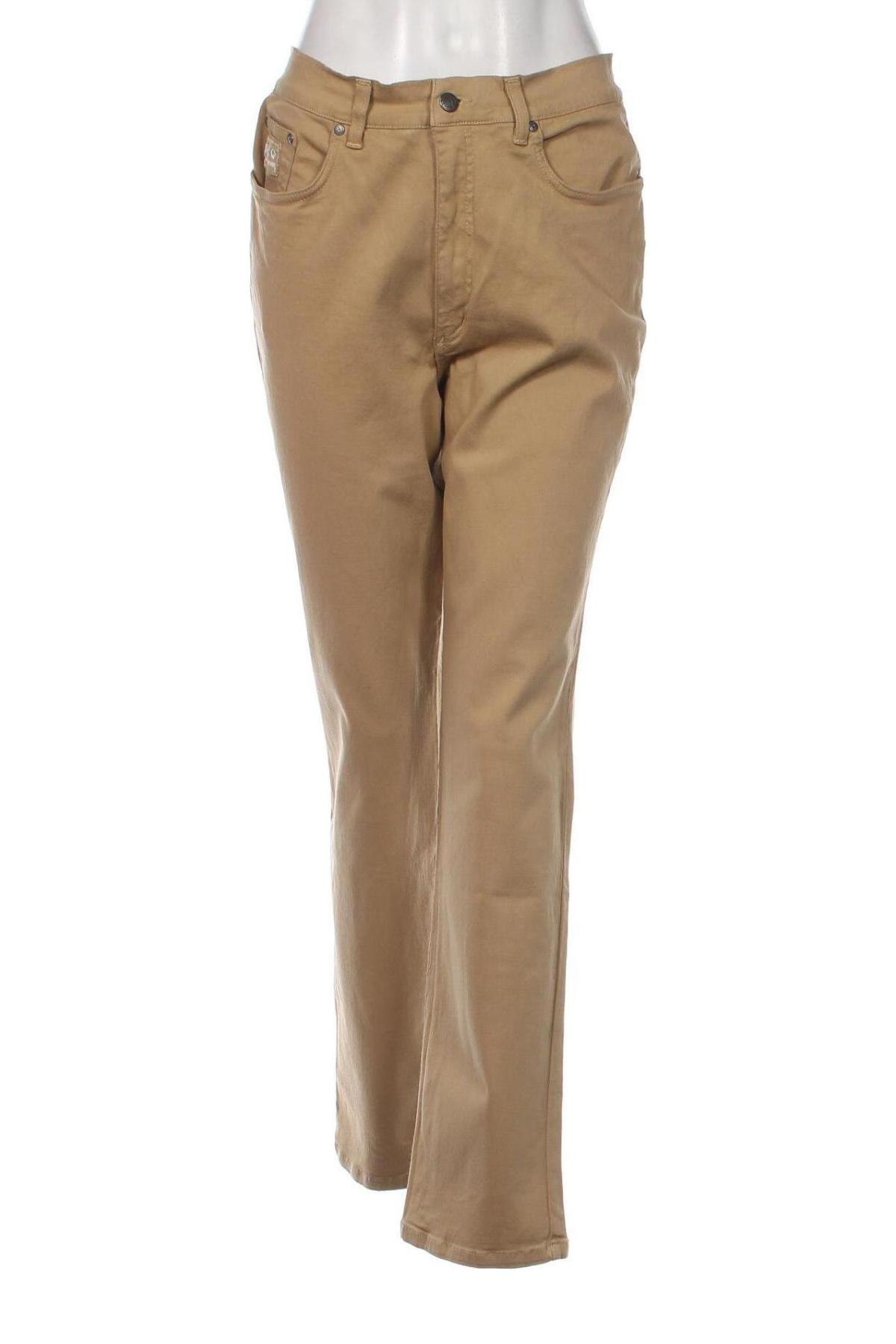 Pantaloni de femei London, Mărime L, Culoare Bej, Preț 74,00 Lei