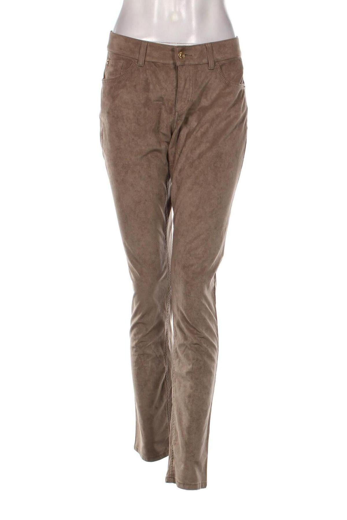 Дамски панталон Mac, Размер M, Цвят Бежов, Цена 26,46 лв.