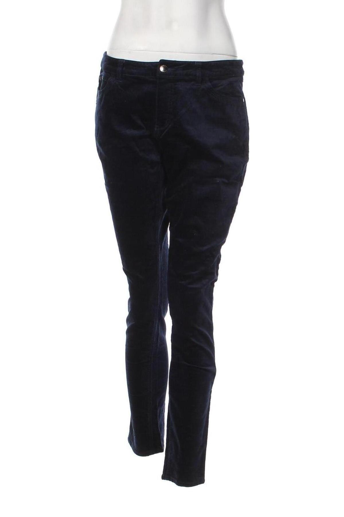 Pantaloni de femei Manor, Mărime M, Culoare Albastru, Preț 26,71 Lei