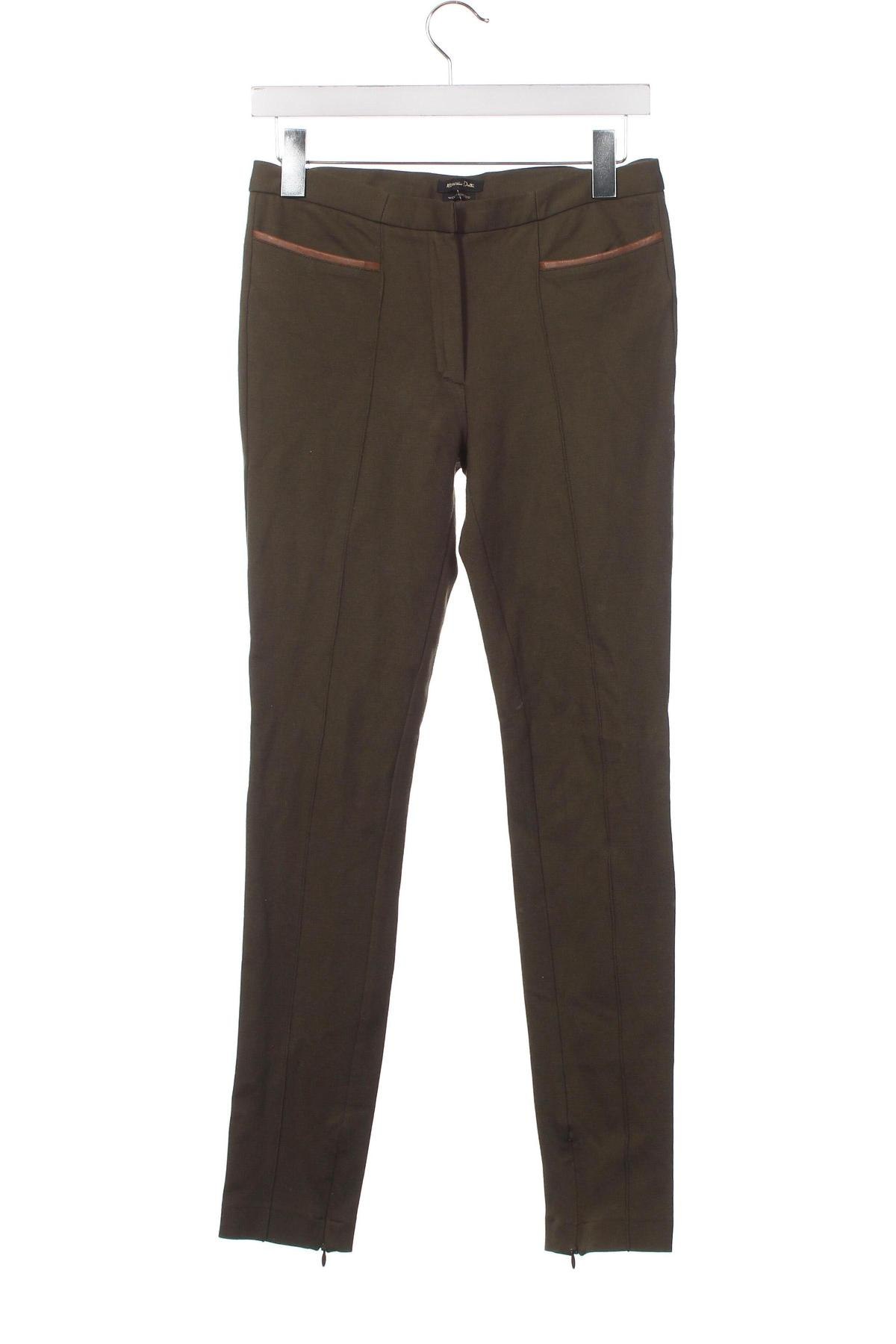 Dámské kalhoty  Massimo Dutti, Velikost S, Barva Zelená, Cena  723,00 Kč