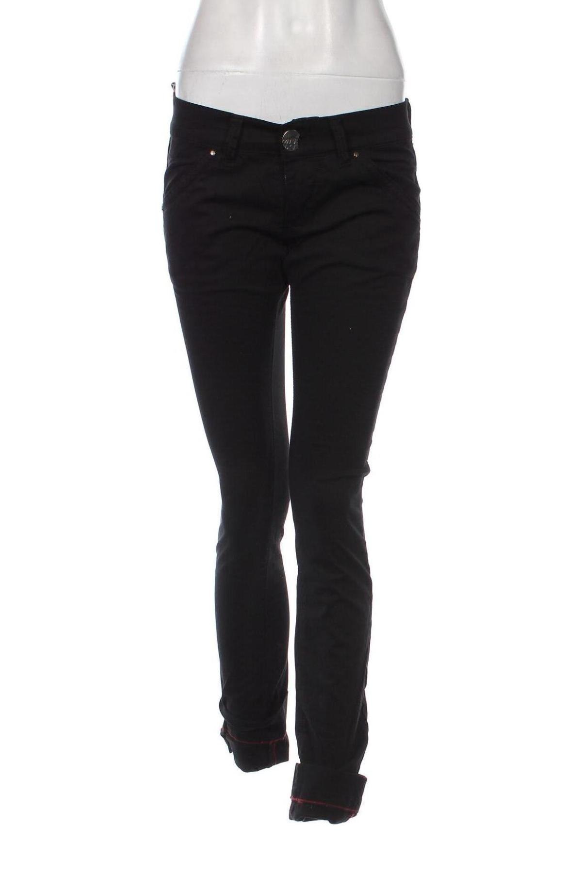 Γυναικείο παντελόνι Miss Sixty, Μέγεθος M, Χρώμα Μαύρο, Τιμή 15,46 €