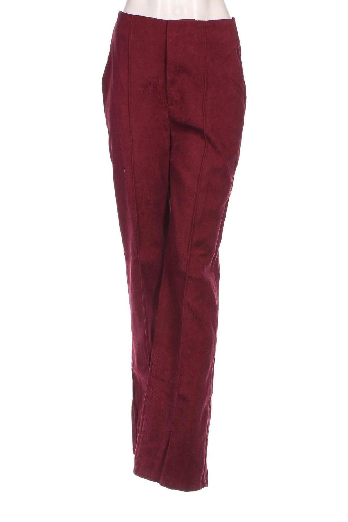 Dámske nohavice Missguided, Veľkosť S, Farba Červená, Cena  8,54 €
