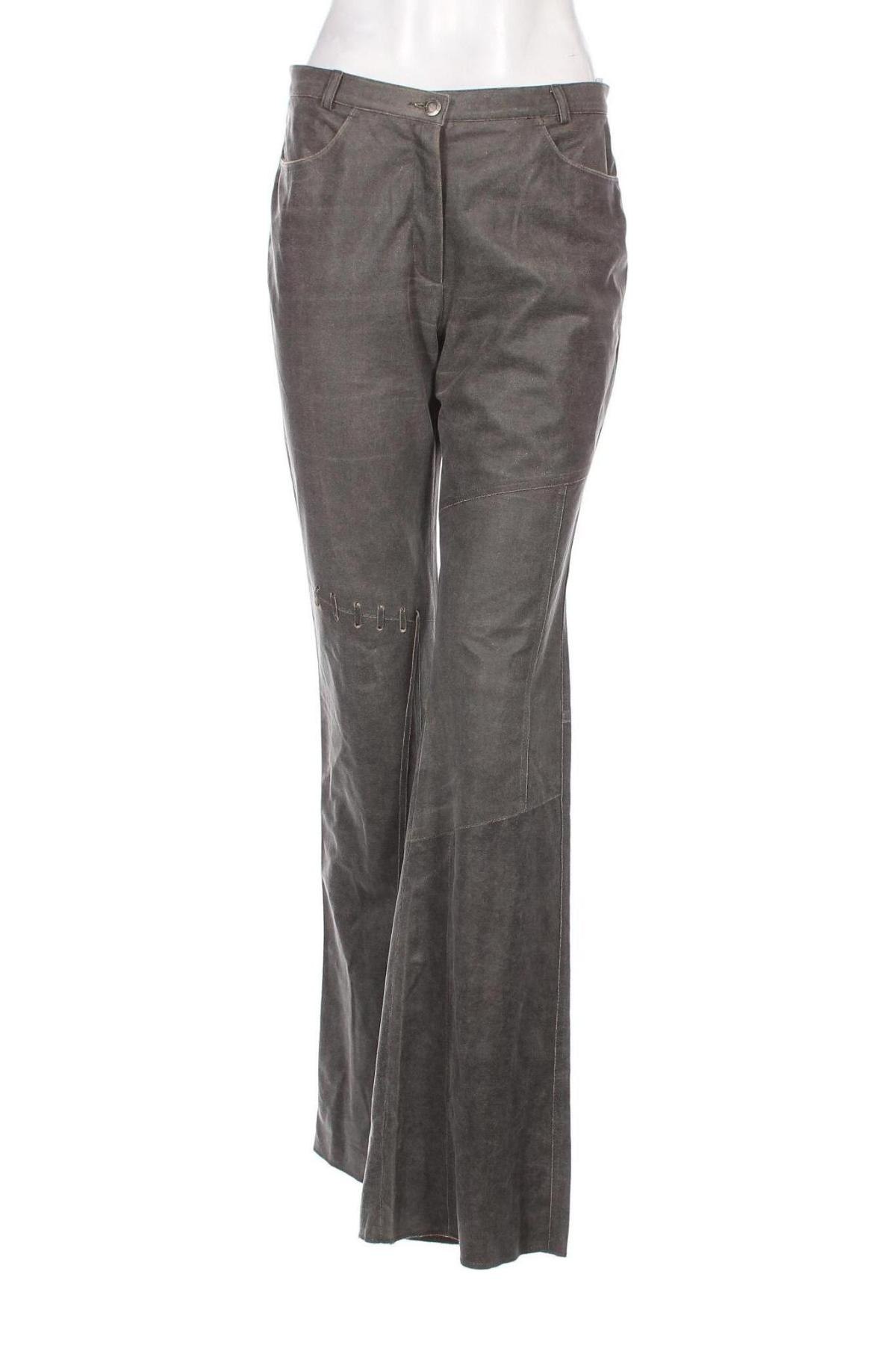 Pantaloni de femei Monari, Mărime M, Culoare Gri, Preț 64,47 Lei