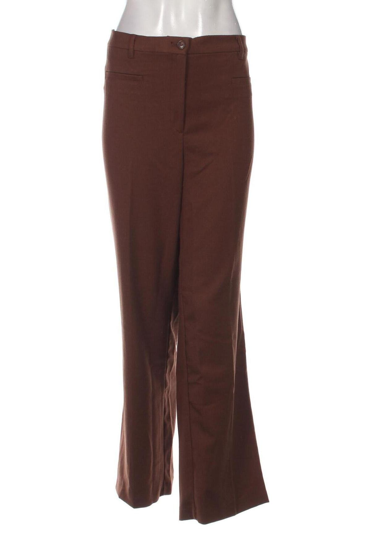 Pantaloni de femei Monki, Mărime XXL, Culoare Maro, Preț 25,79 Lei