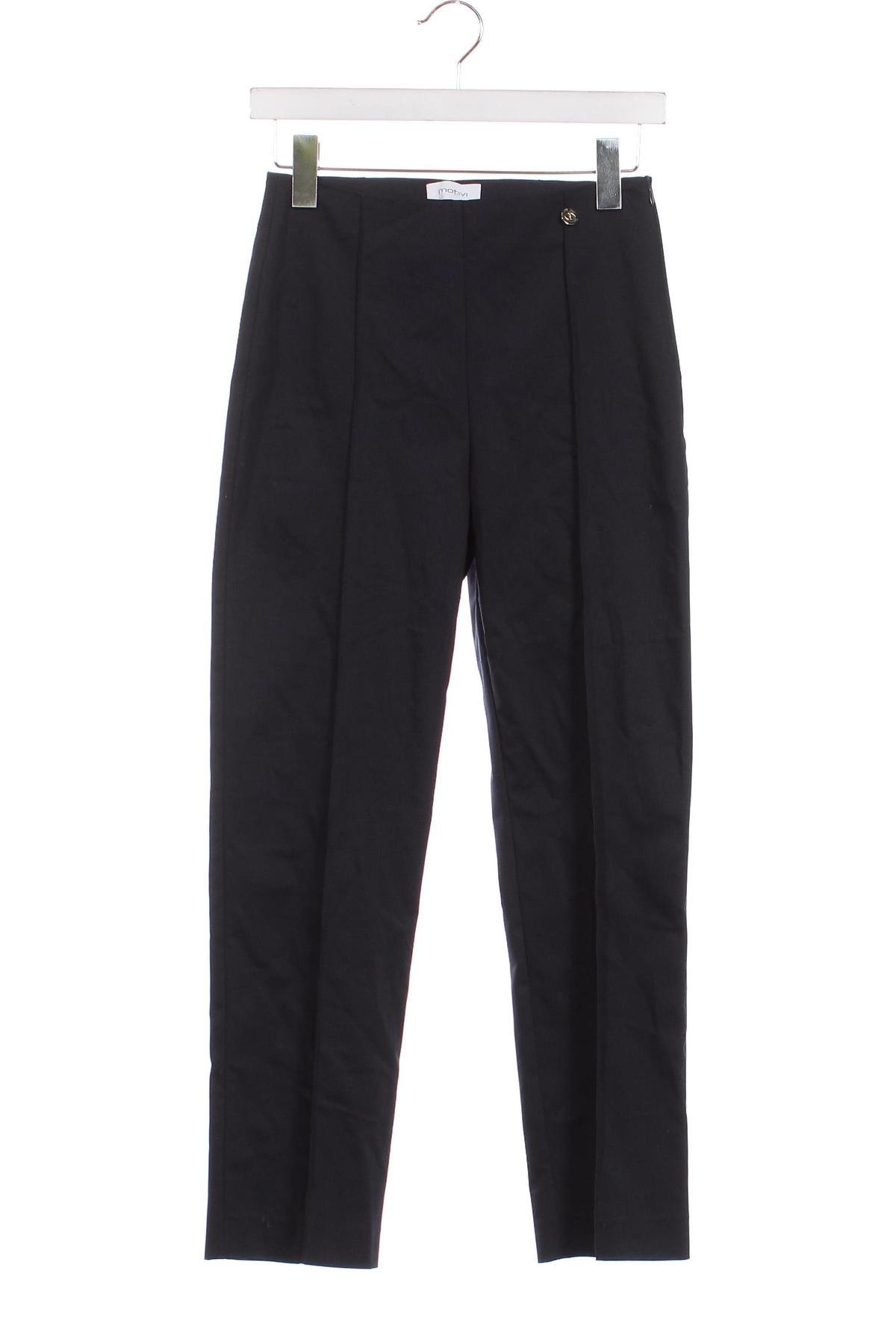 Γυναικείο παντελόνι Motivi, Μέγεθος XS, Χρώμα Μπλέ, Τιμή 11,80 €