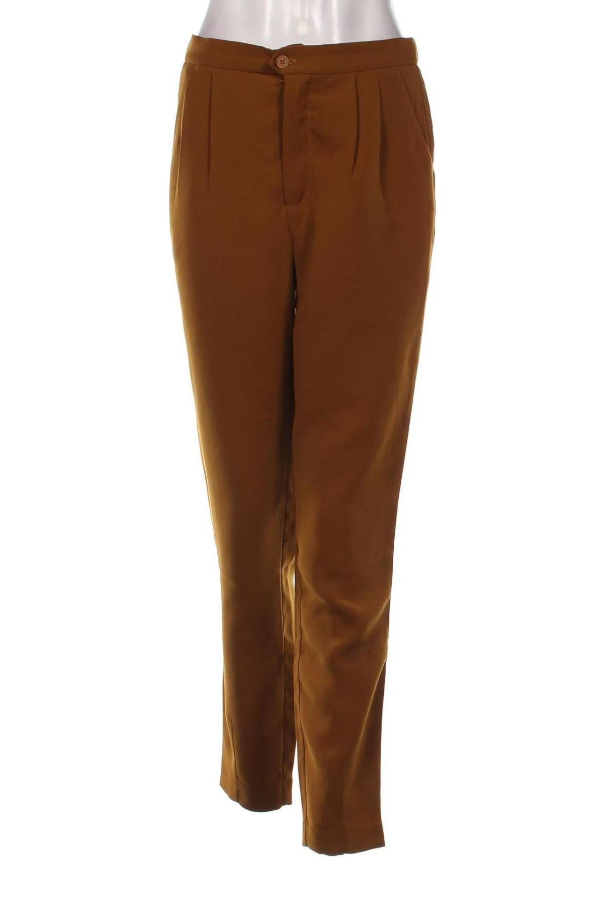 Pantaloni de femei Pieces, Mărime M, Culoare Maro, Preț 51,02 Lei