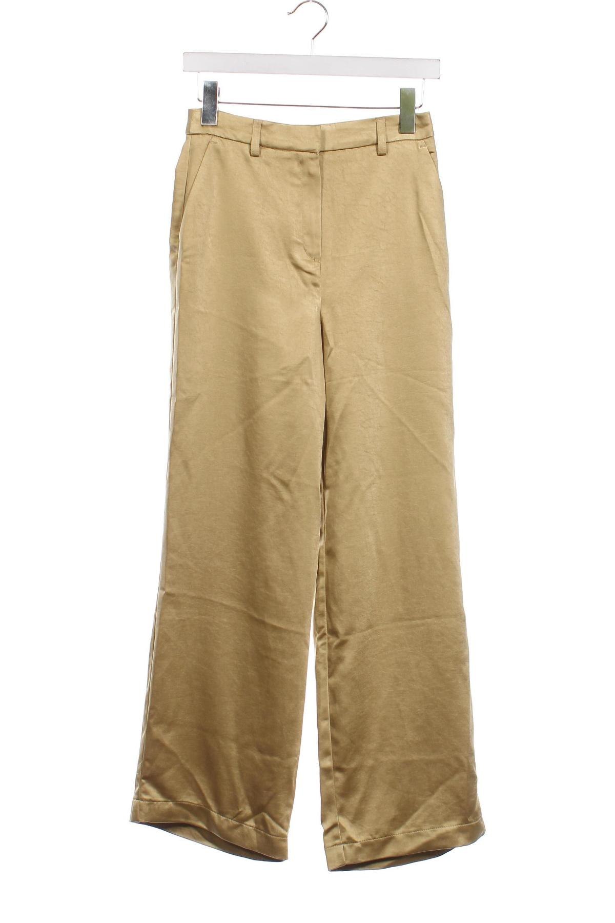 Дамски панталон Pimkie, Размер XS, Цвят Златист, Цена 20,24 лв.