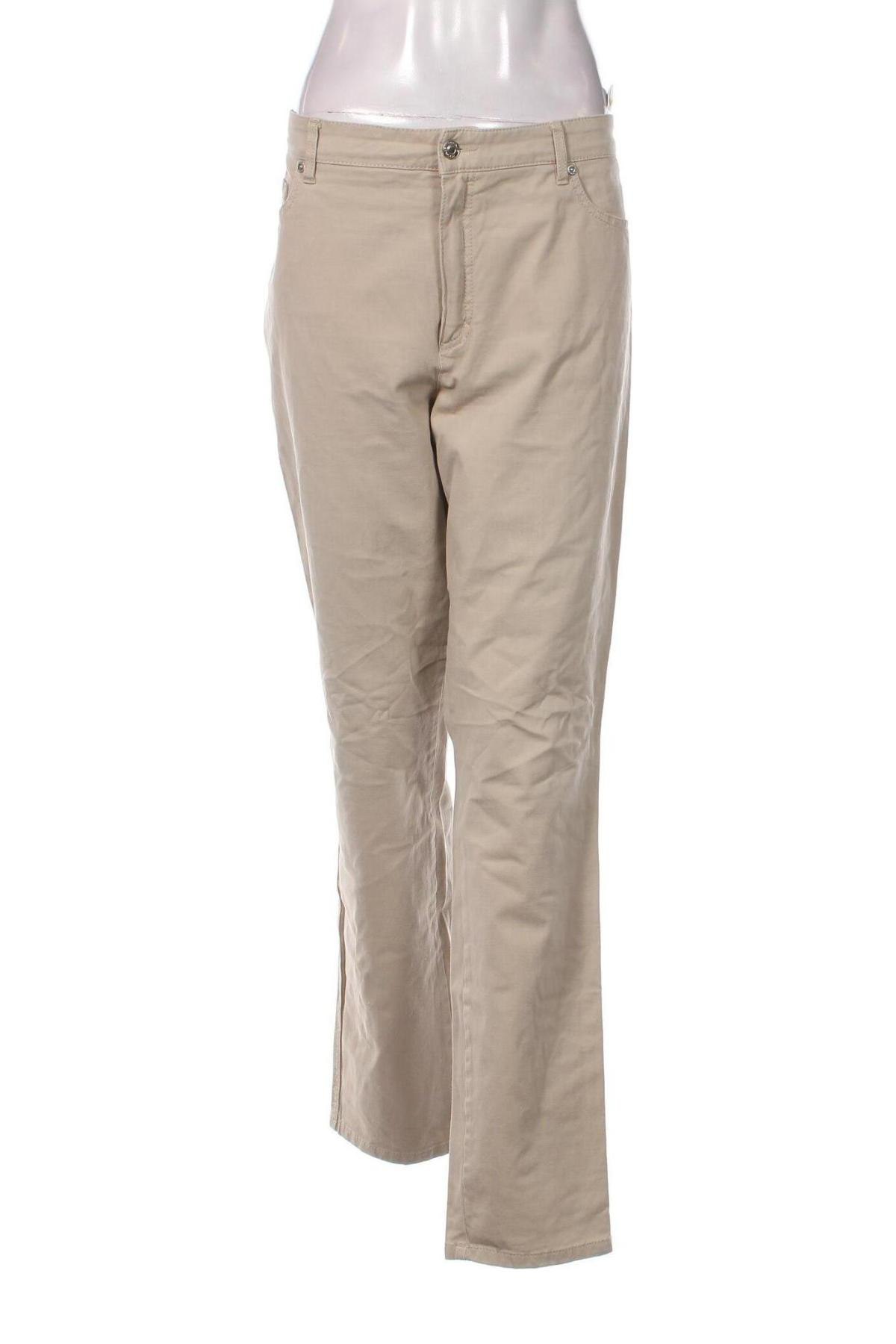 Γυναικείο παντελόνι Rosner, Μέγεθος XL, Χρώμα  Μπέζ, Τιμή 10,31 €