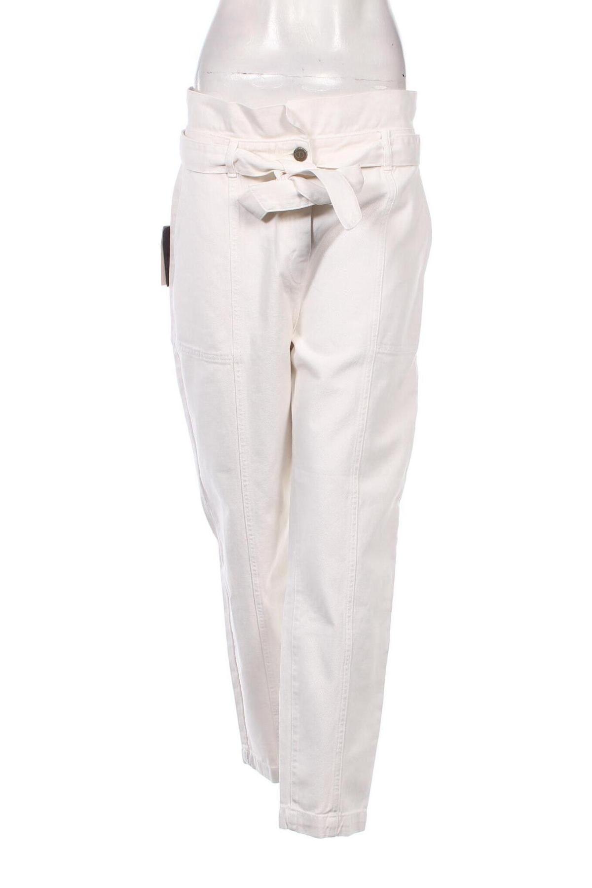 Damenhose TWINSET, Größe L, Farbe Ecru, Preis € 138,14