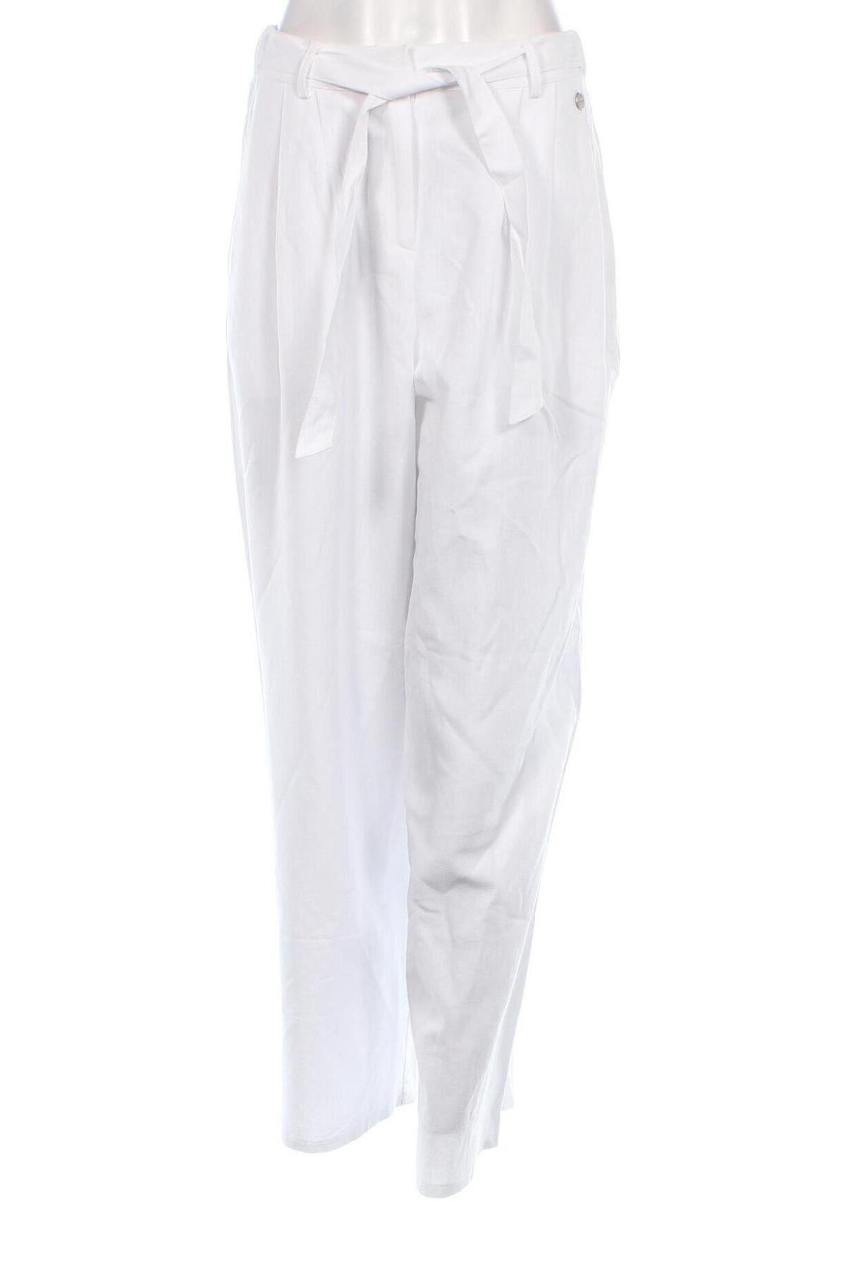 Pantaloni de femei Tamaris, Mărime S, Culoare Alb, Preț 114,47 Lei