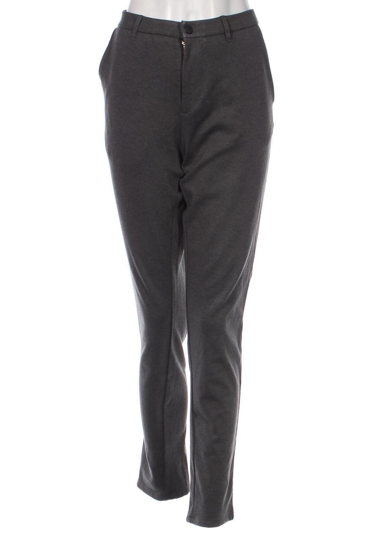 Дамски панталон Tom Tailor, Размер L, Цвят Сив, Цена 12,76 лв.