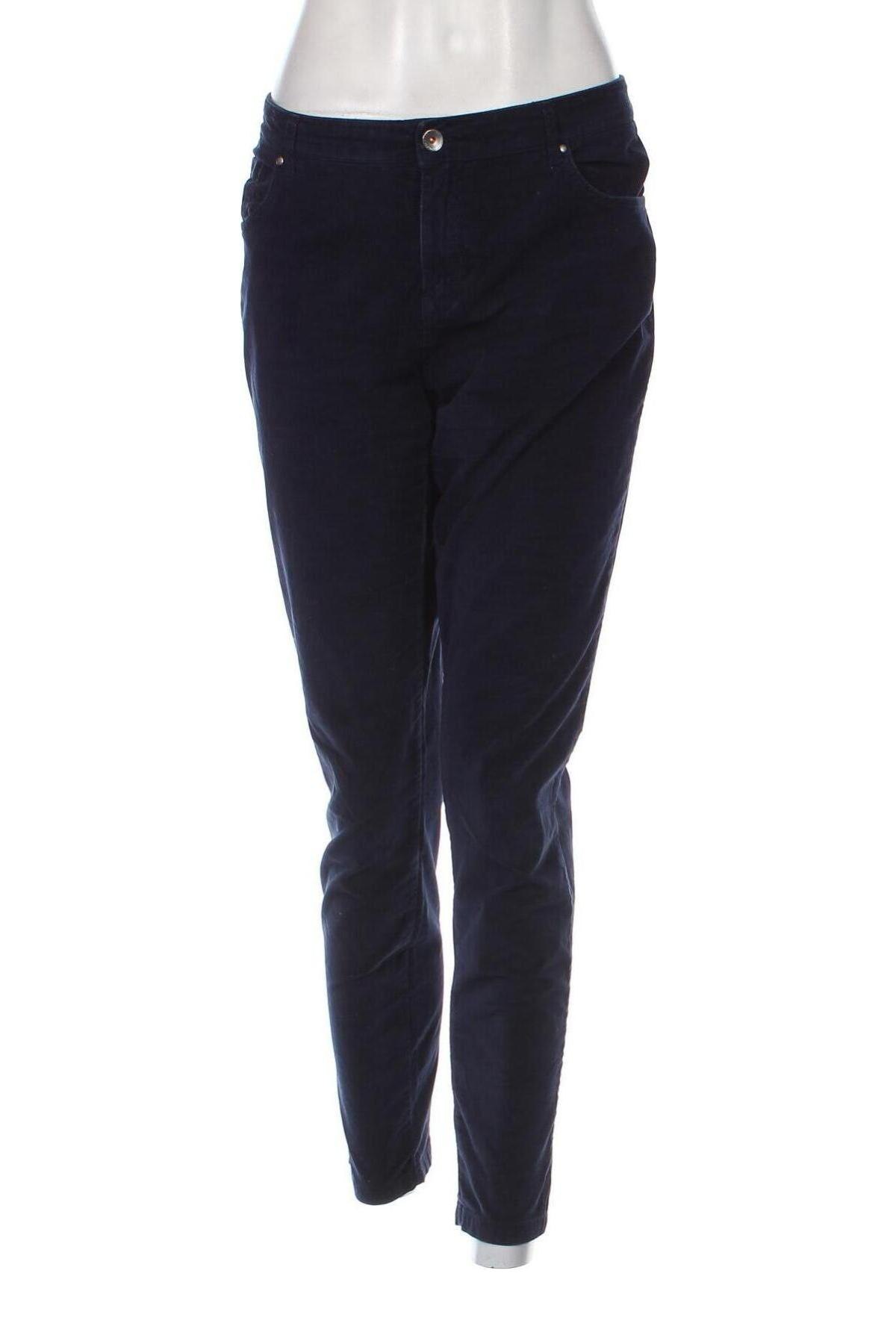 Pantaloni de femei United Colors Of Benetton, Mărime L, Culoare Albastru, Preț 42,17 Lei