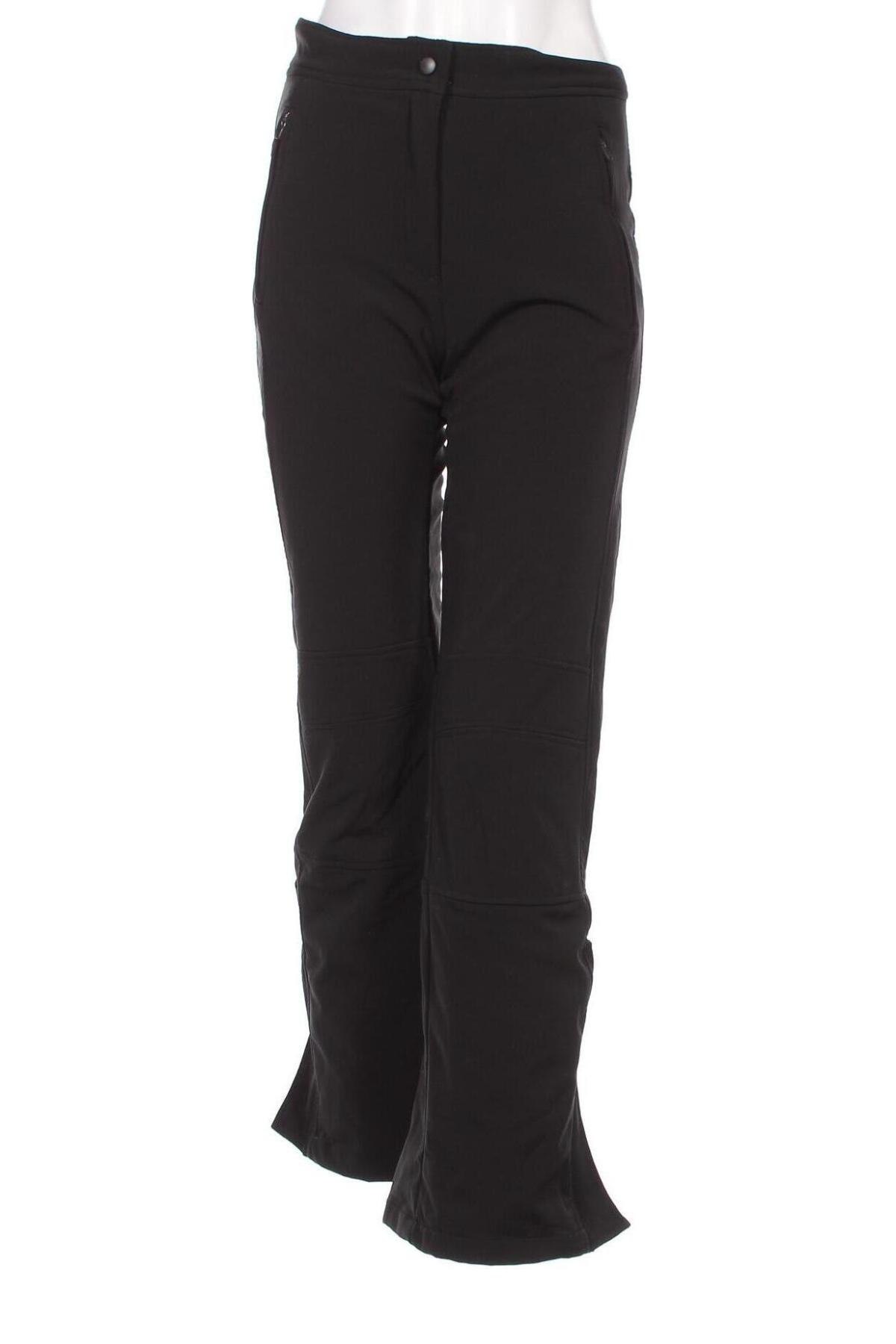 Дамски панталон за зимни спортове Crivit, Размер S, Цвят Черен, Цена 37,50 лв.