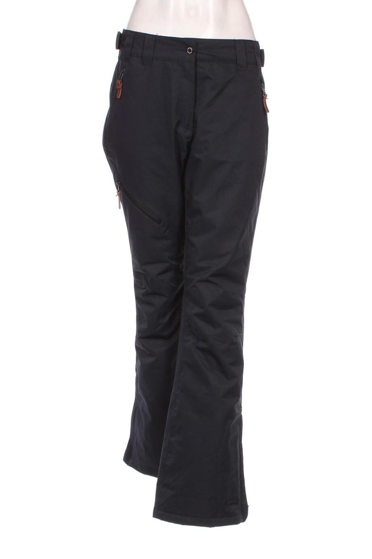 Pantaloni de damă pentru sporturi de iarnă Icepeak, Mărime M, Culoare Albastru, Preț 138,16 Lei