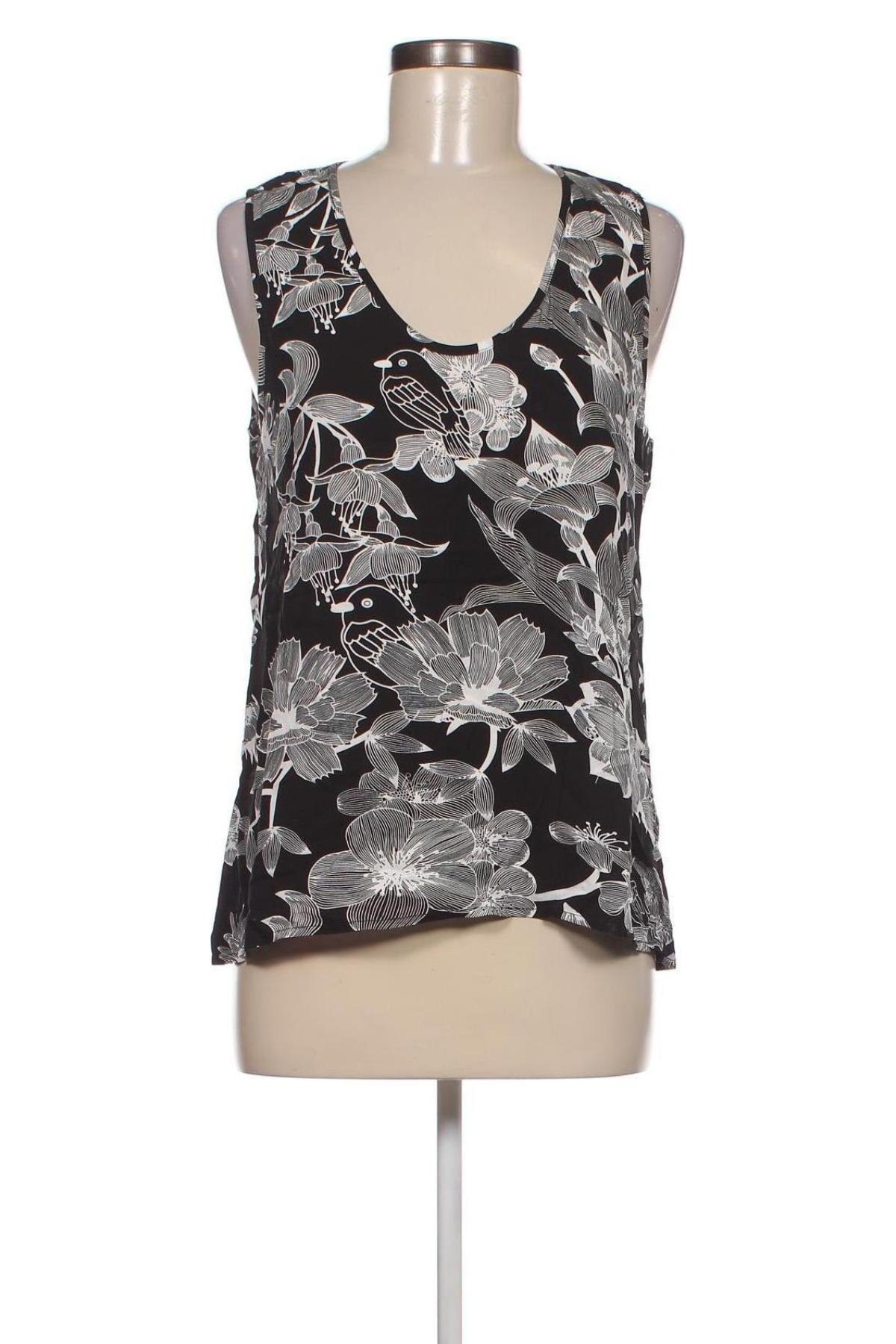 Γυναικείο αμάνικο μπλουζάκι Chicoree, Μέγεθος M, Χρώμα Μαύρο, Τιμή 2,49 €
