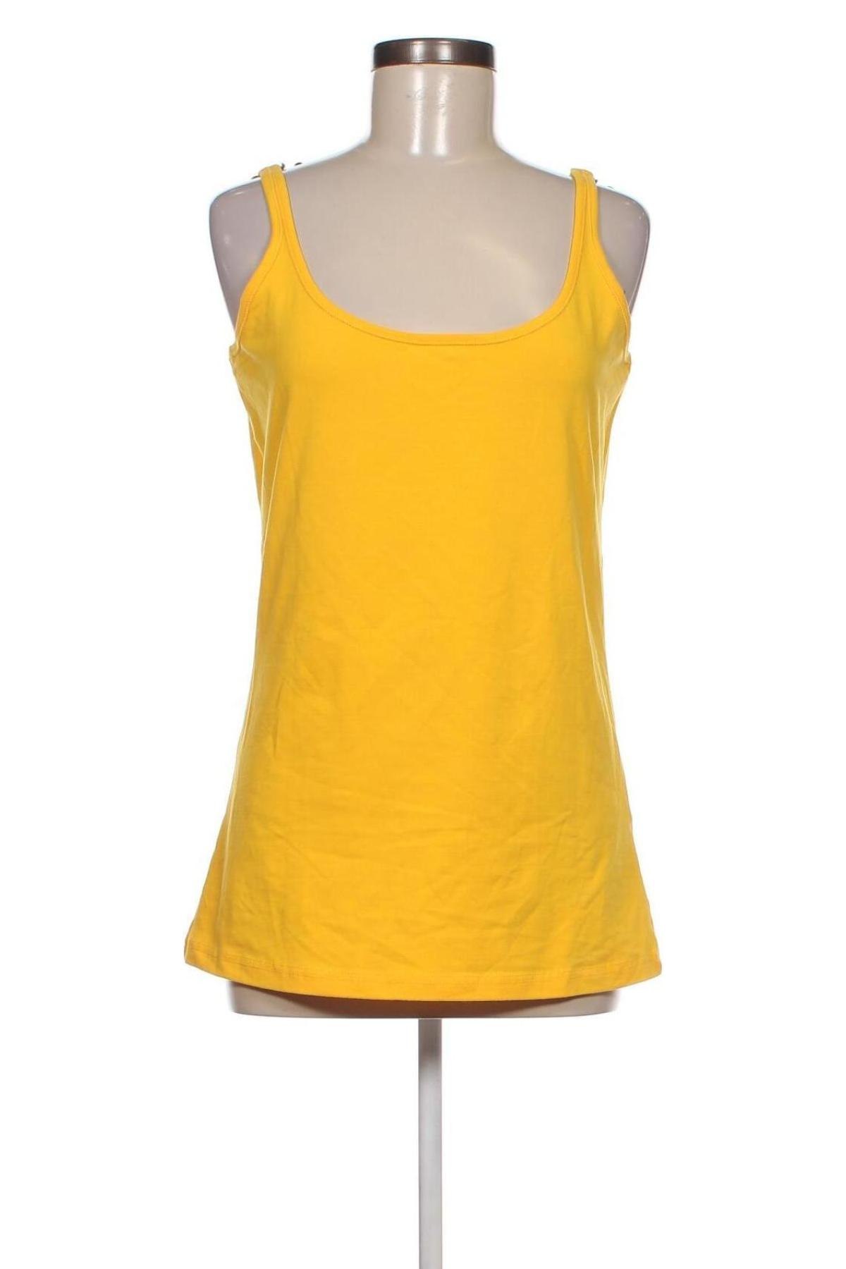 Damska koszulka na ramiączkach Colours Of The World, Rozmiar XL, Kolor Żółty, Cena 24,95 zł
