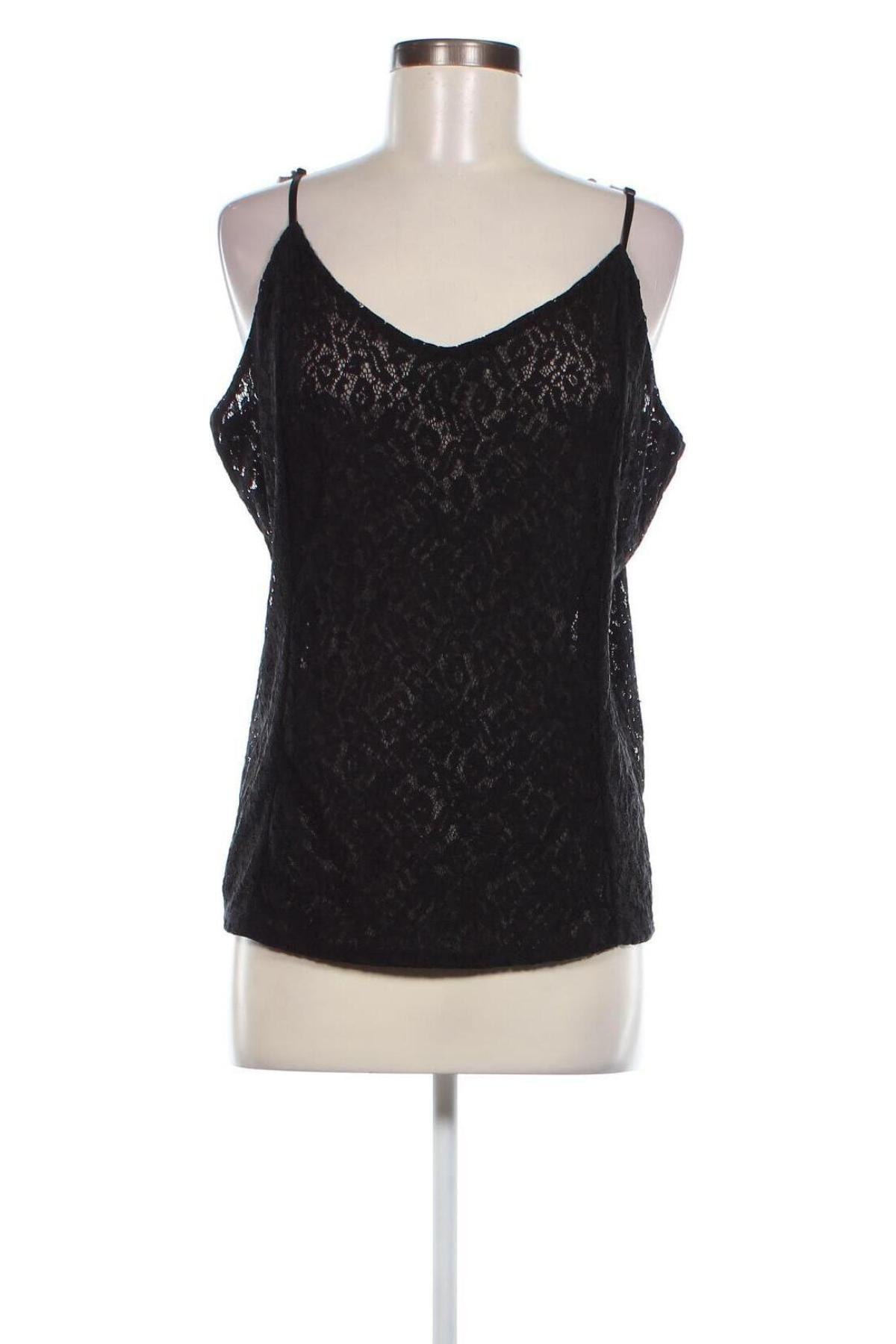 Γυναικείο αμάνικο μπλουζάκι Kismet, Μέγεθος XL, Χρώμα Μαύρο, Τιμή 3,71 €