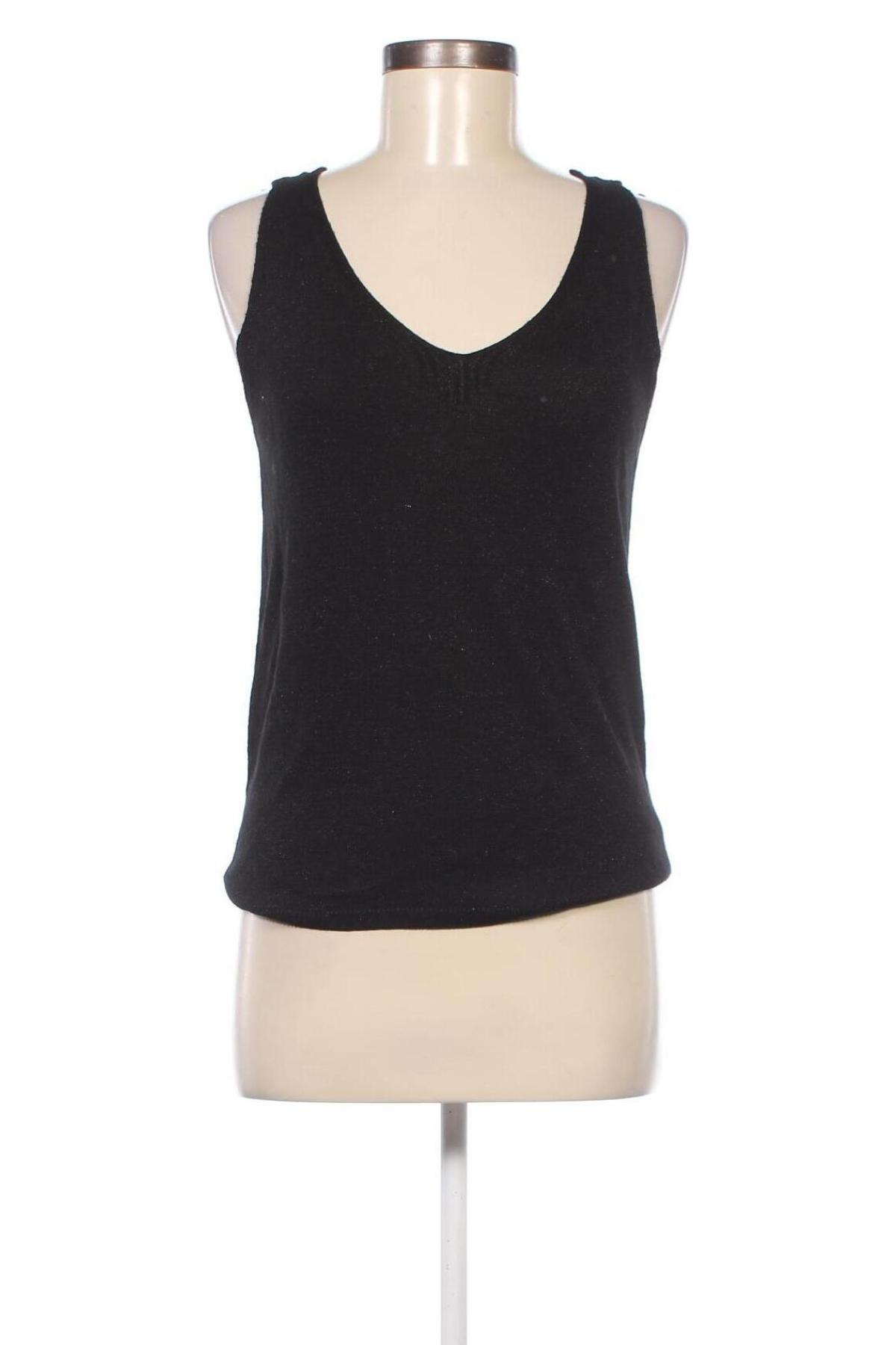 Γυναικείο αμάνικο μπλουζάκι Sora, Μέγεθος M, Χρώμα Μαύρο, Τιμή 3,94 €
