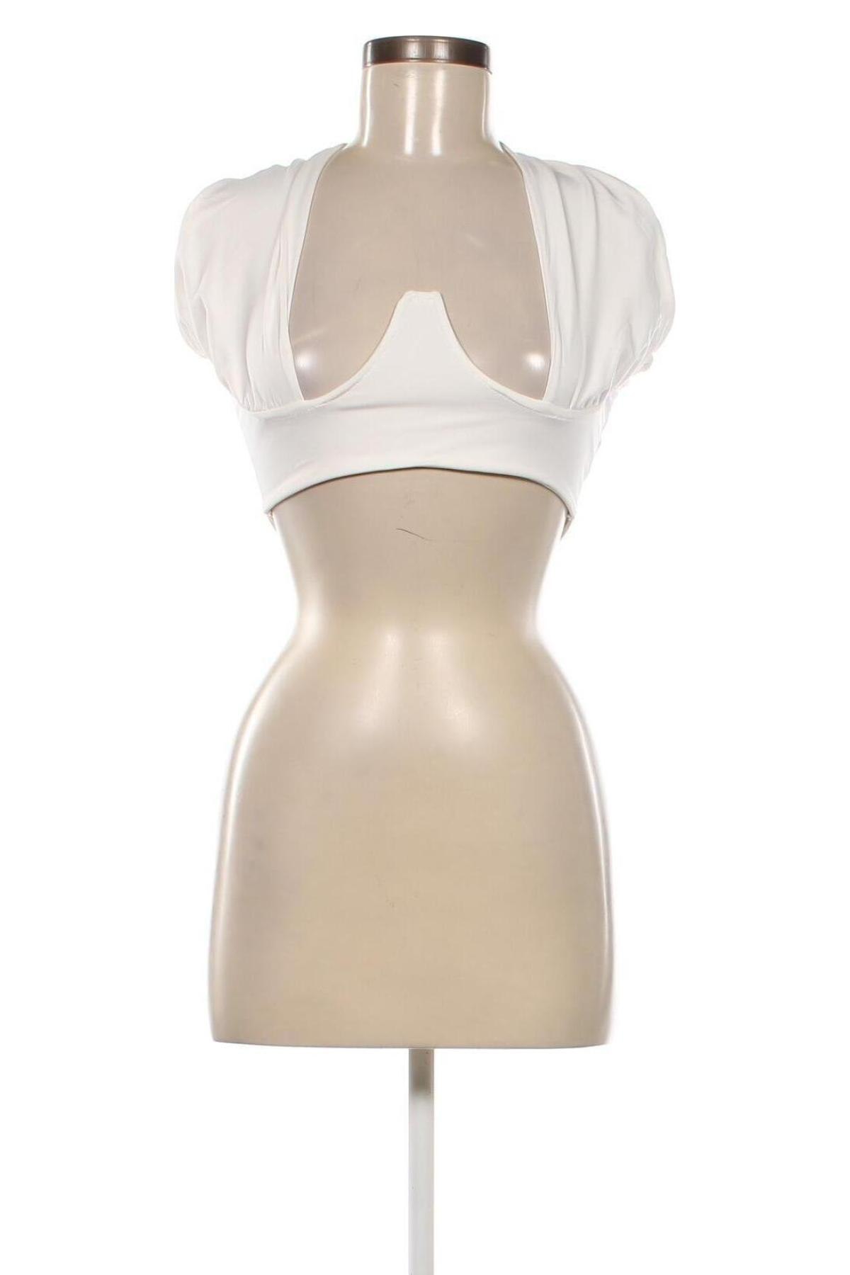 Γυναικείο αμάνικο μπλουζάκι Zaful, Μέγεθος M, Χρώμα Λευκό, Τιμή 10,23 €