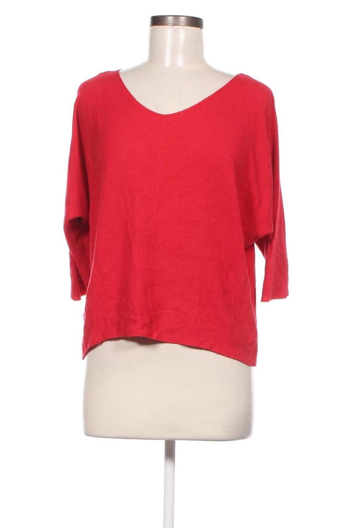 Дамски пуловер, Размер M, Цвят Червен, Цена 46,00 лв.