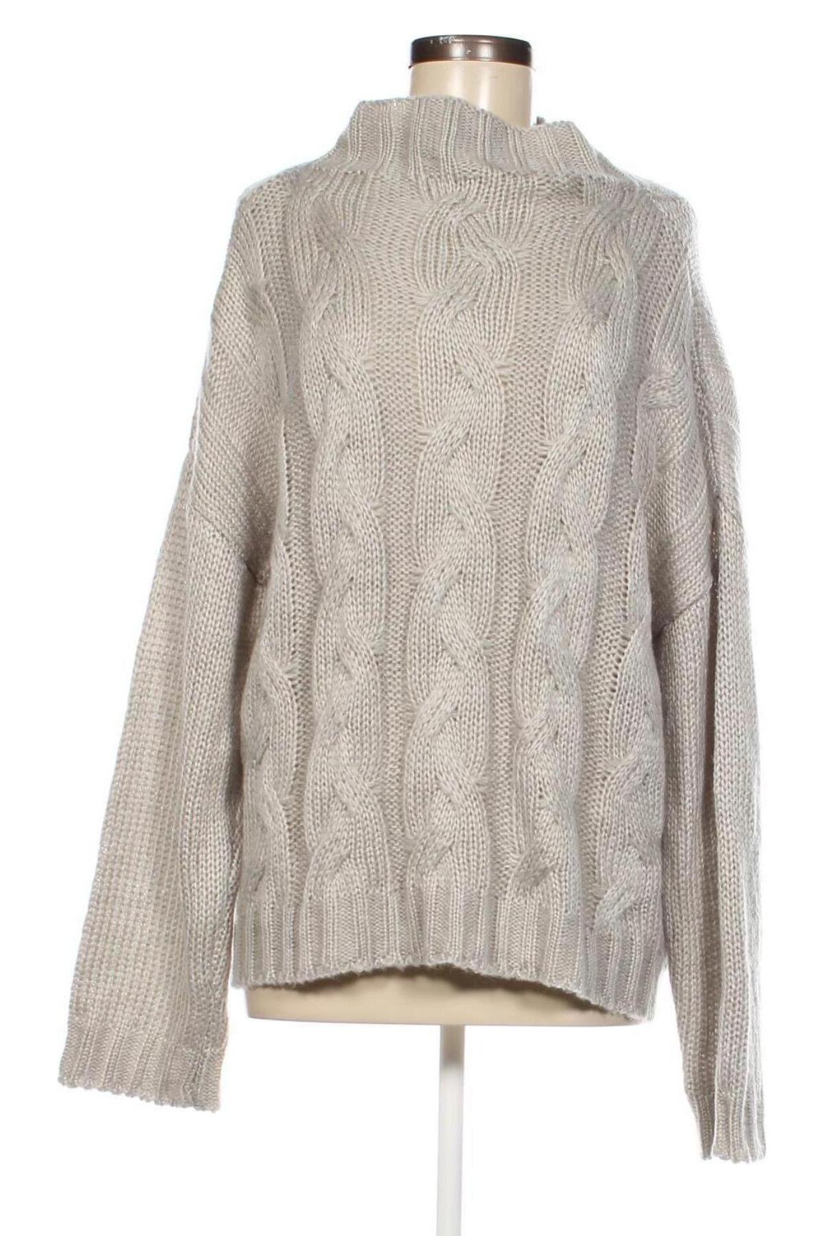 Дамски пуловер, Размер XXL, Цвят Сив, Цена 8,12 лв.