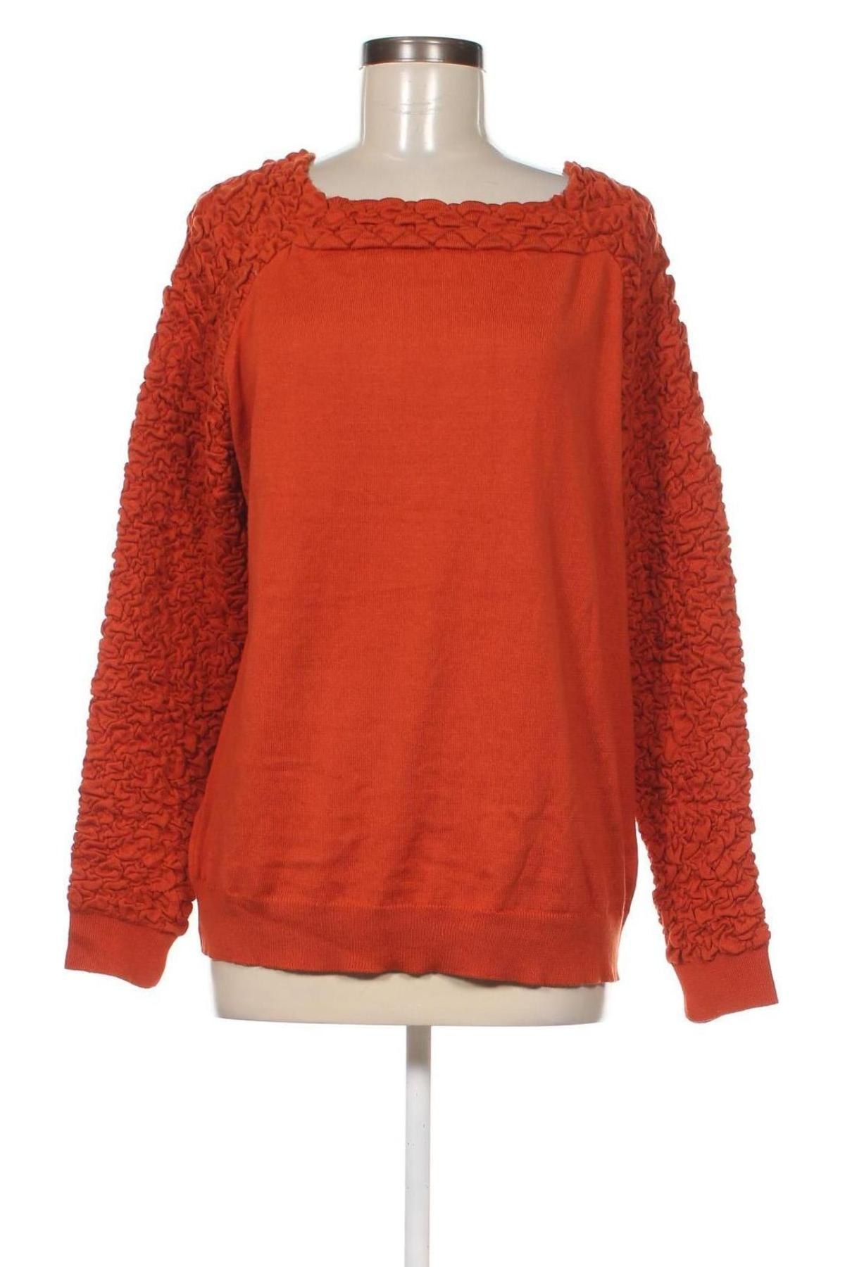 Damenpullover, Größe M, Farbe Orange, Preis 11,49 €