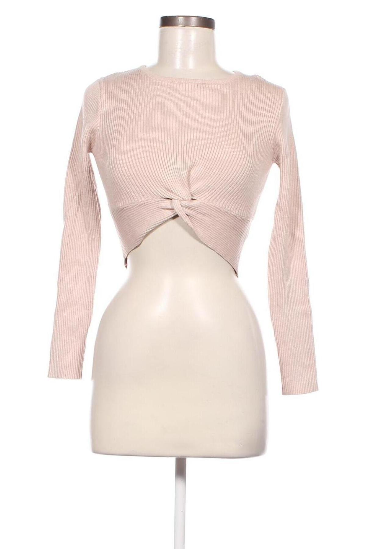 Γυναικείο πουλόβερ Ally, Μέγεθος XS, Χρώμα  Μπέζ, Τιμή 4,31 €