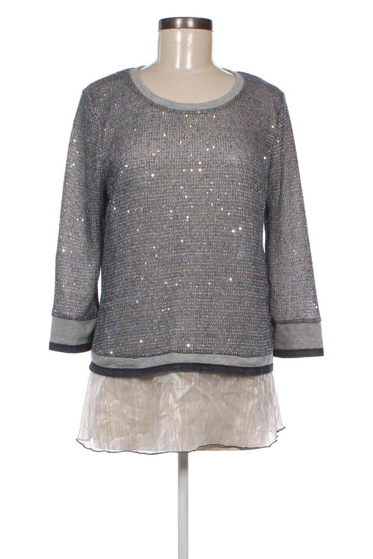 Γυναικείο πουλόβερ Amy Vermont, Μέγεθος L, Χρώμα Μπλέ, Τιμή 5,41 €