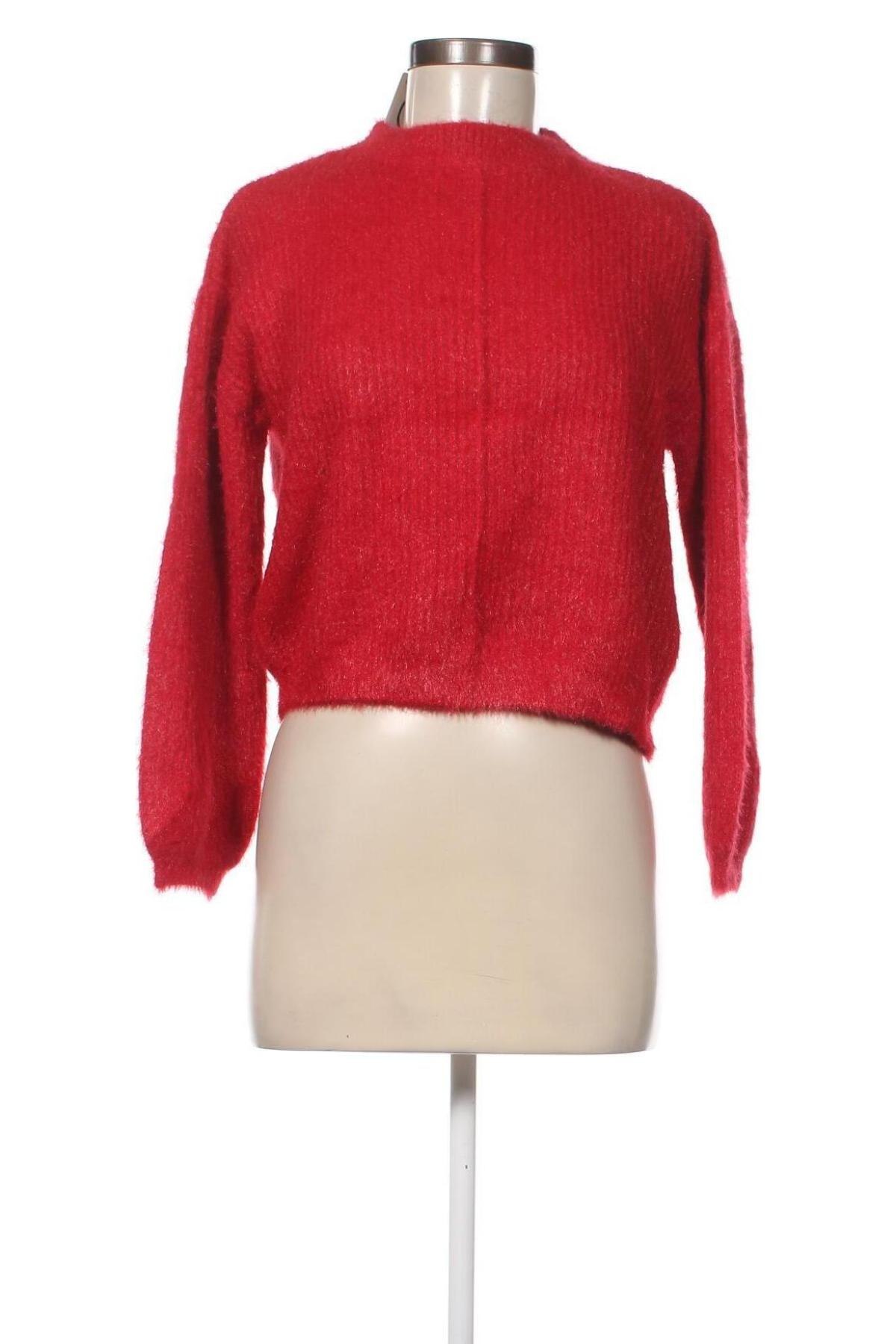 Damenpullover Bershka, Größe XS, Farbe Rot, Preis 10,71 €