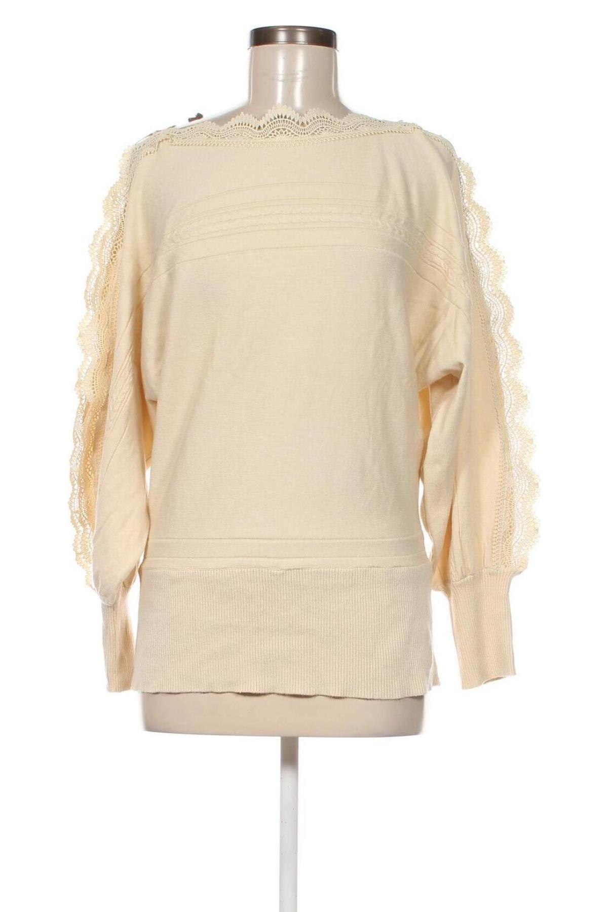 Дамски пуловер Body Flirt, Размер L, Цвят Бежов, Цена 8,41 лв.