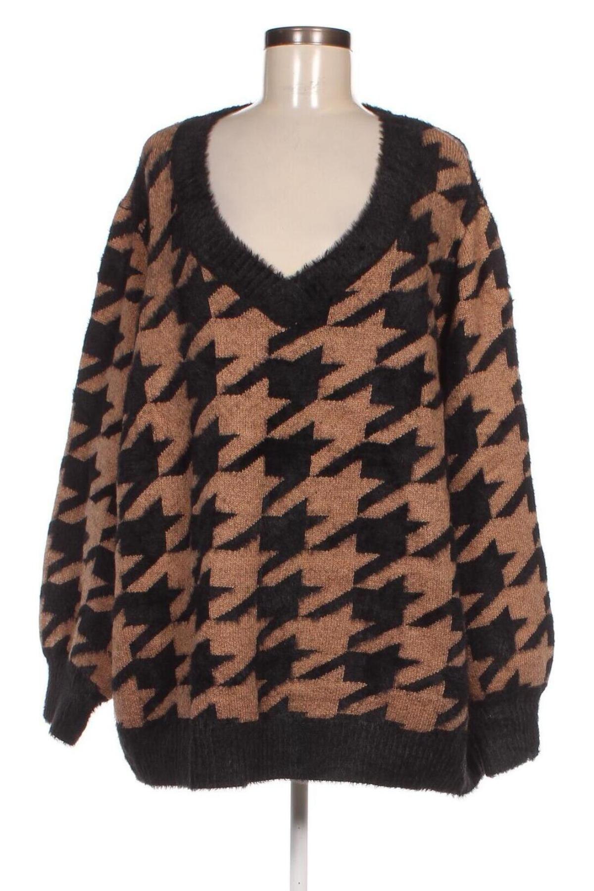 Γυναικείο πουλόβερ Bpc Bonprix Collection, Μέγεθος 3XL, Χρώμα Πολύχρωμο, Τιμή 15,25 €