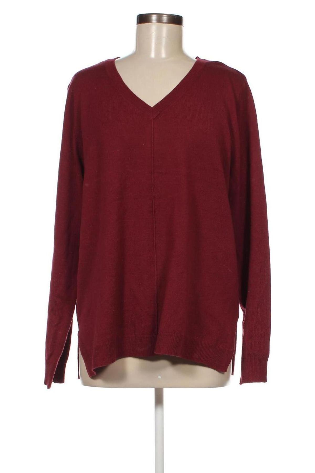 Дамски пуловер C&A, Размер L, Цвят Червен, Цена 8,70 лв.
