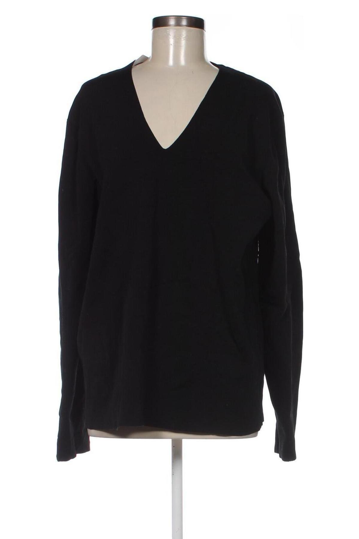 Дамски пуловер COS, Размер L, Цвят Черен, Цена 30,46 лв.