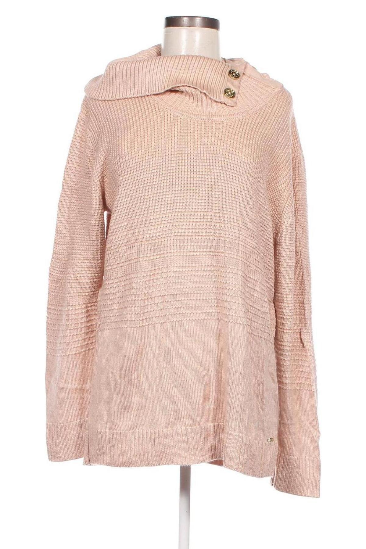 Γυναικείο πουλόβερ Calvin Klein, Μέγεθος XL, Χρώμα Ρόζ , Τιμή 14,54 €
