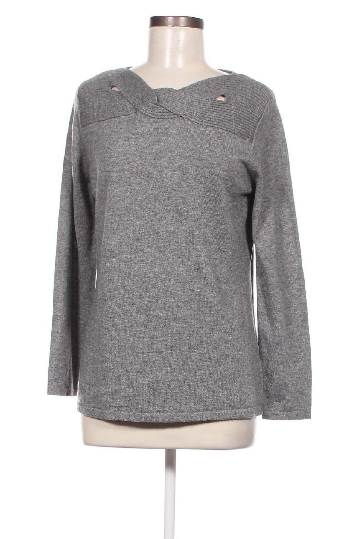 Γυναικείο πουλόβερ Canda, Μέγεθος M, Χρώμα Γκρί, Τιμή 17,94 €