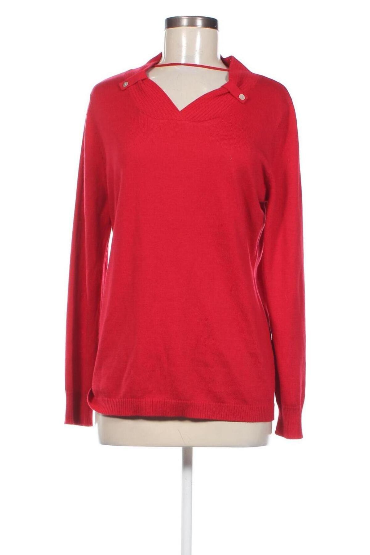 Γυναικείο πουλόβερ Canda, Μέγεθος M, Χρώμα Κόκκινο, Τιμή 4,13 €