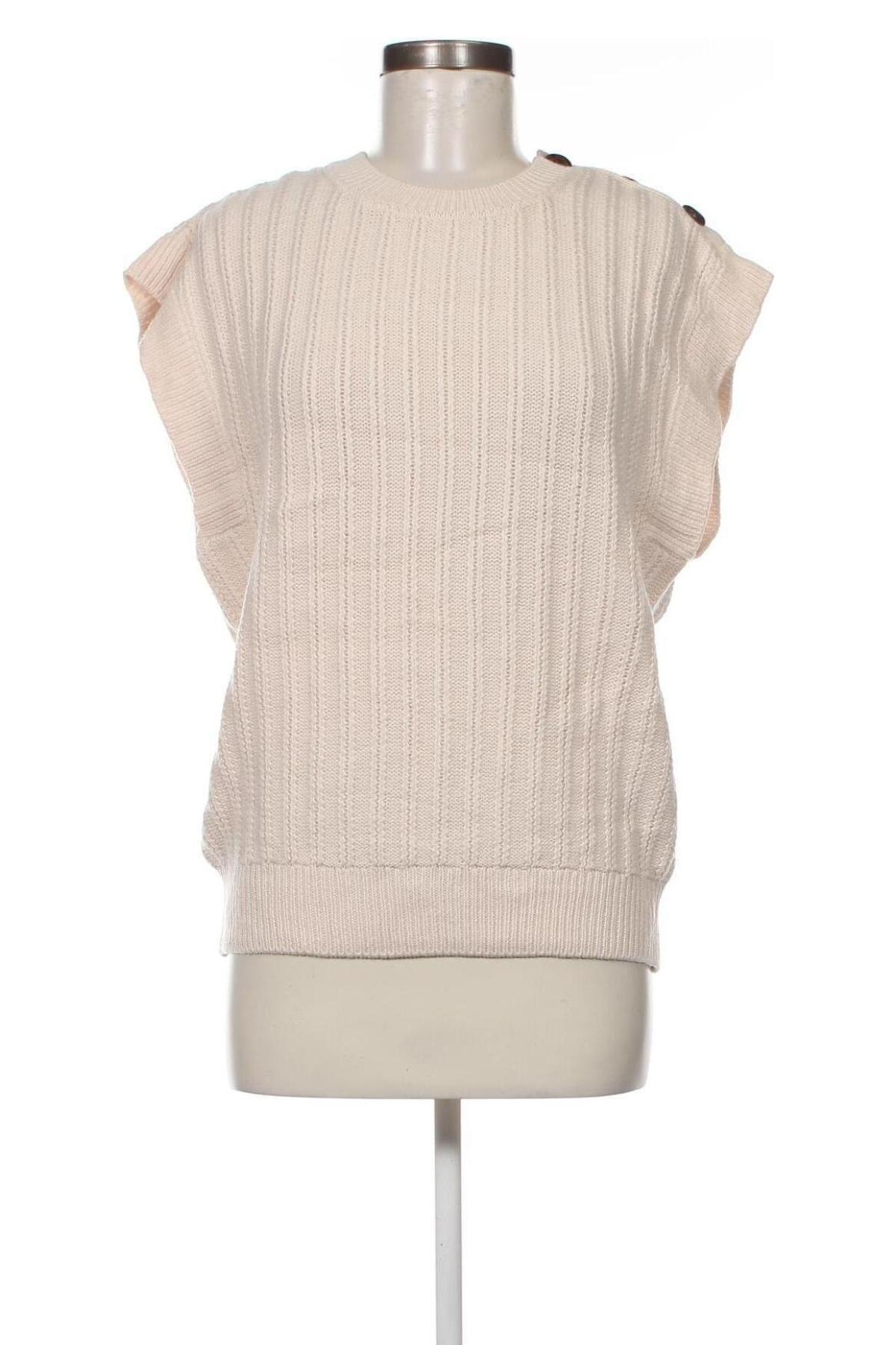 Дамски пуловер Caroll, Размер M, Цвят Екрю, Цена 25,08 лв.