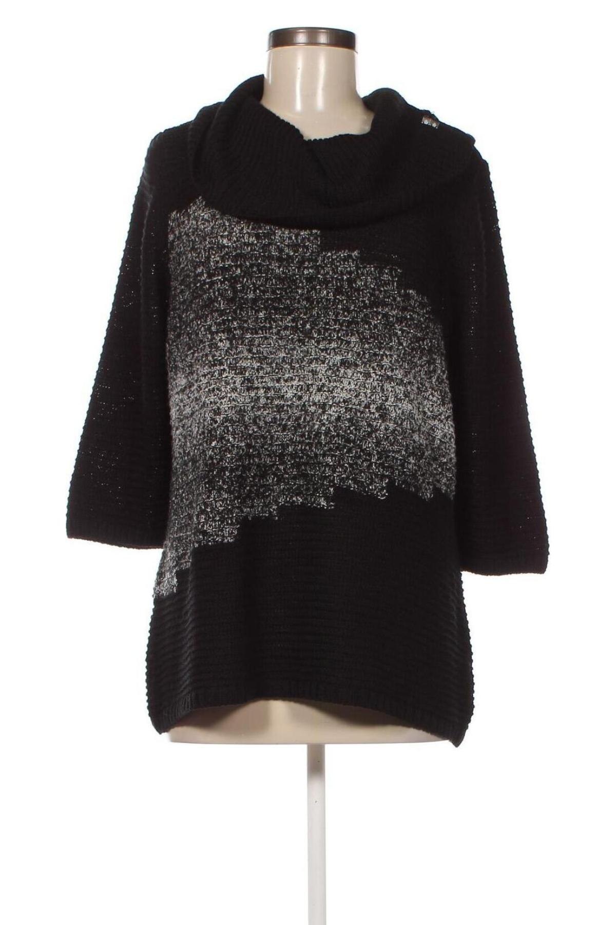 Γυναικείο πουλόβερ Charles Vogele, Μέγεθος L, Χρώμα Μαύρο, Τιμή 8,07 €