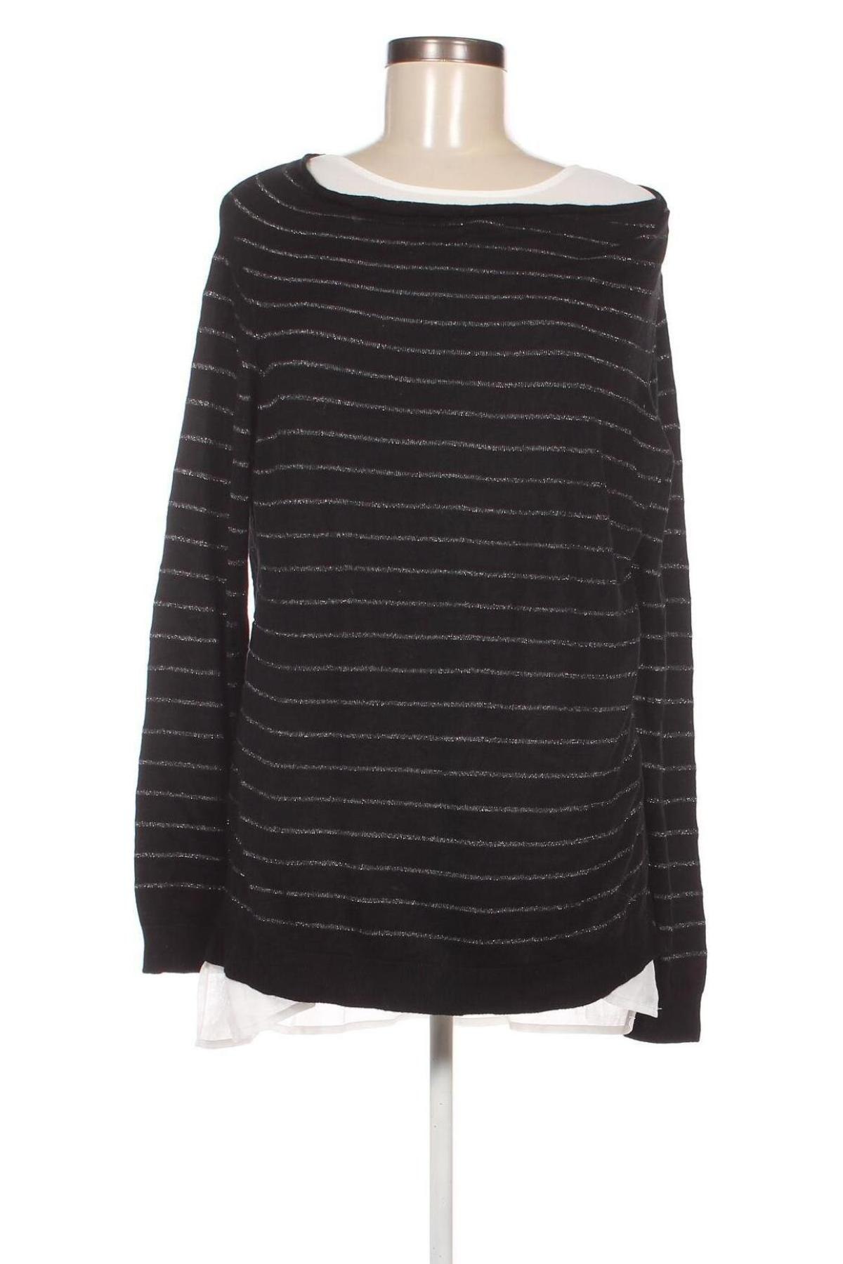 Дамски пуловер Charles Vogele, Размер L, Цвят Черен, Цена 8,70 лв.