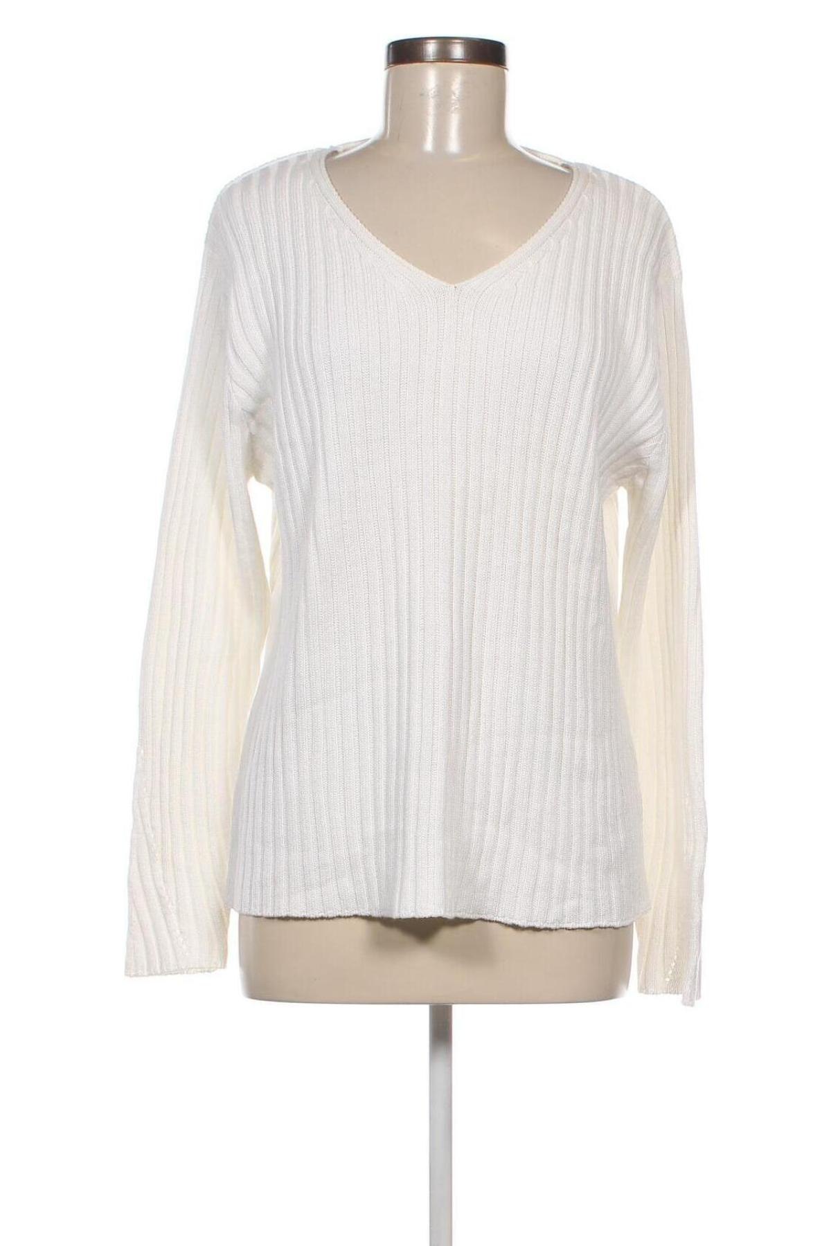 Γυναικείο πουλόβερ Charmant, Μέγεθος M, Χρώμα Λευκό, Τιμή 4,95 €