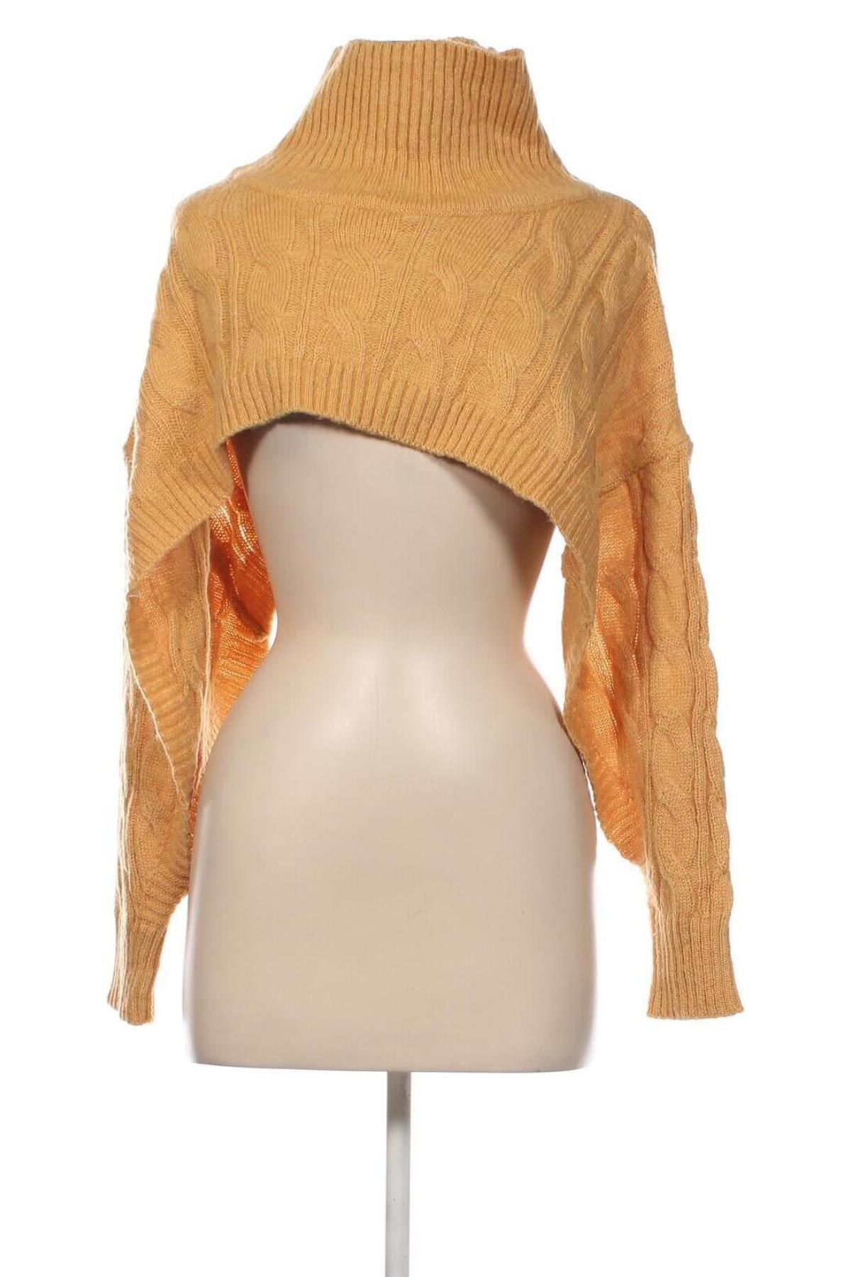 Дамски пуловер Cider, Размер M, Цвят Жълт, Цена 13,05 лв.
