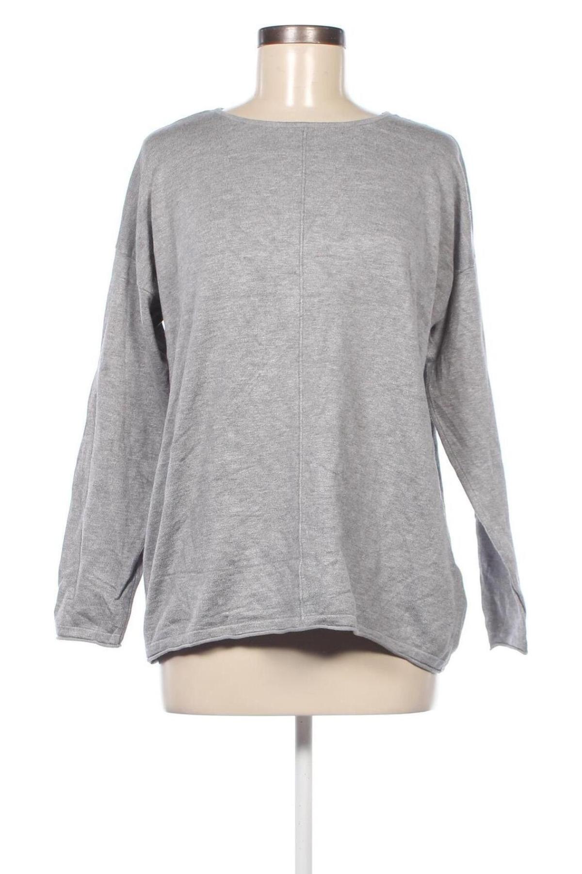 Дамски пуловер Clarina Collection, Размер M, Цвят Сив, Цена 13,05 лв.
