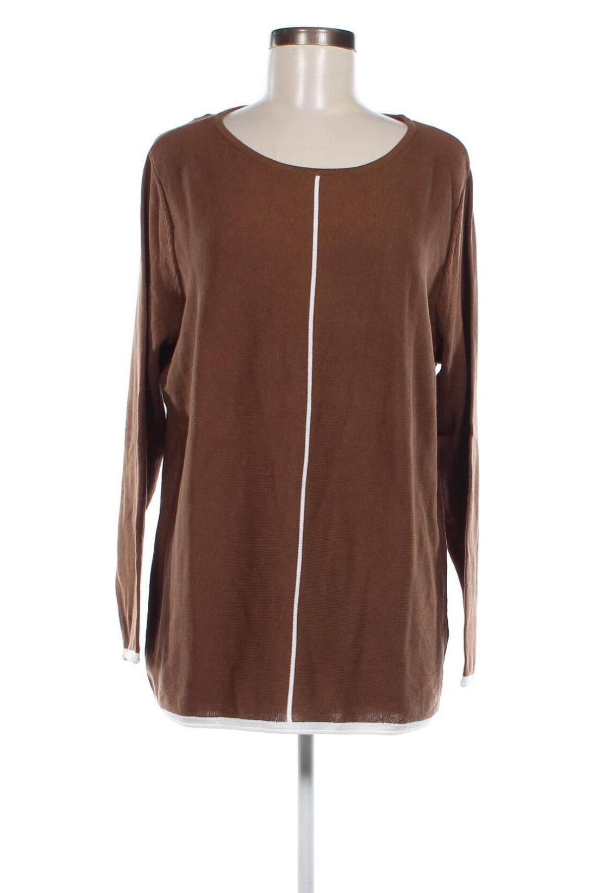 Дамски пуловер Collection L, Размер XL, Цвят Кафяв, Цена 11,89 лв.