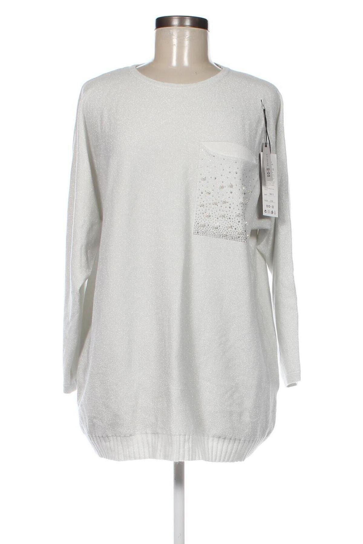 Γυναικείο πουλόβερ DD-II, Μέγεθος S, Χρώμα Γκρί, Τιμή 6,67 €