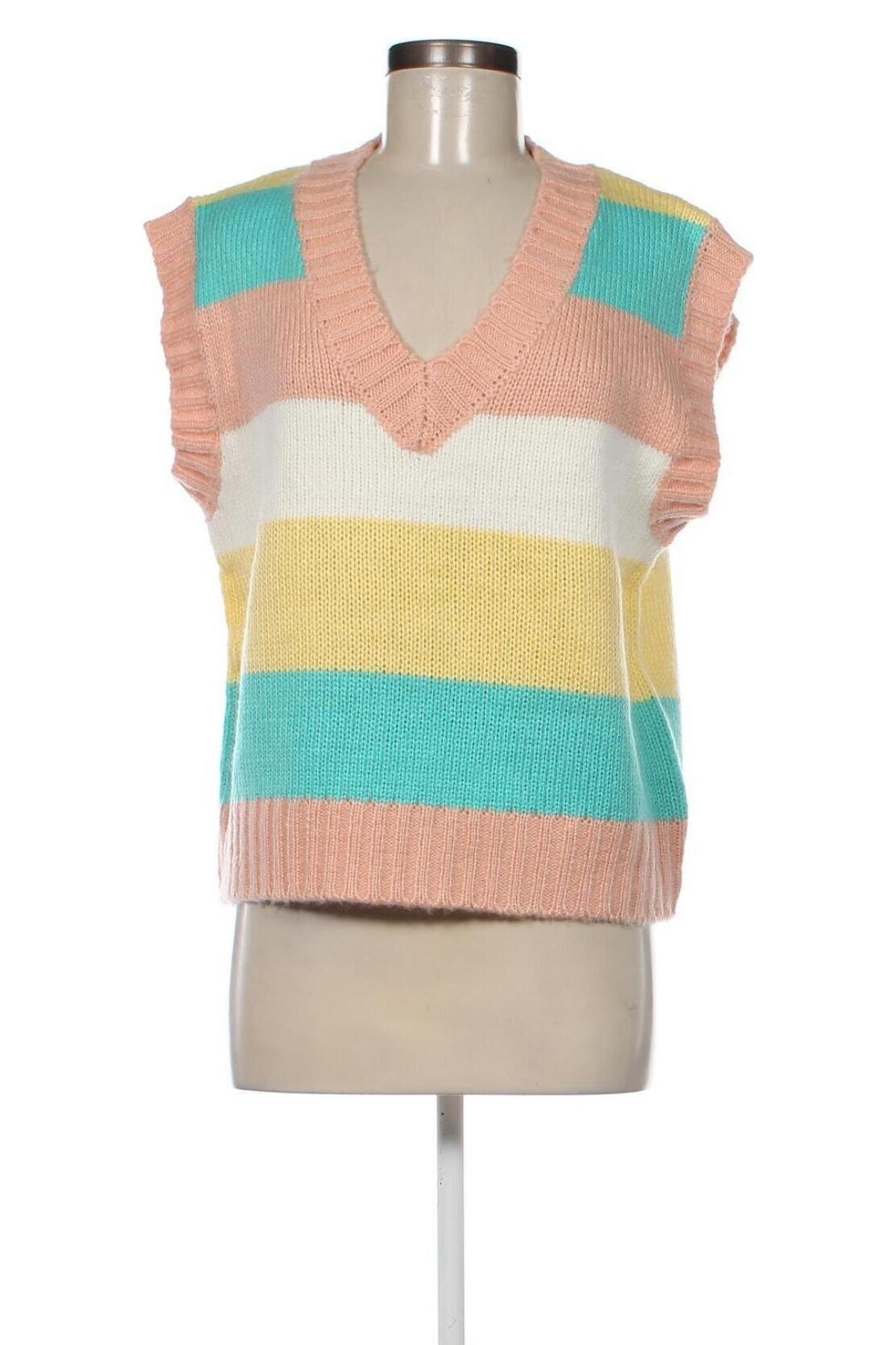 Γυναικείο πουλόβερ Drole De Copine, Μέγεθος XXL, Χρώμα Πολύχρωμο, Τιμή 6,67 €