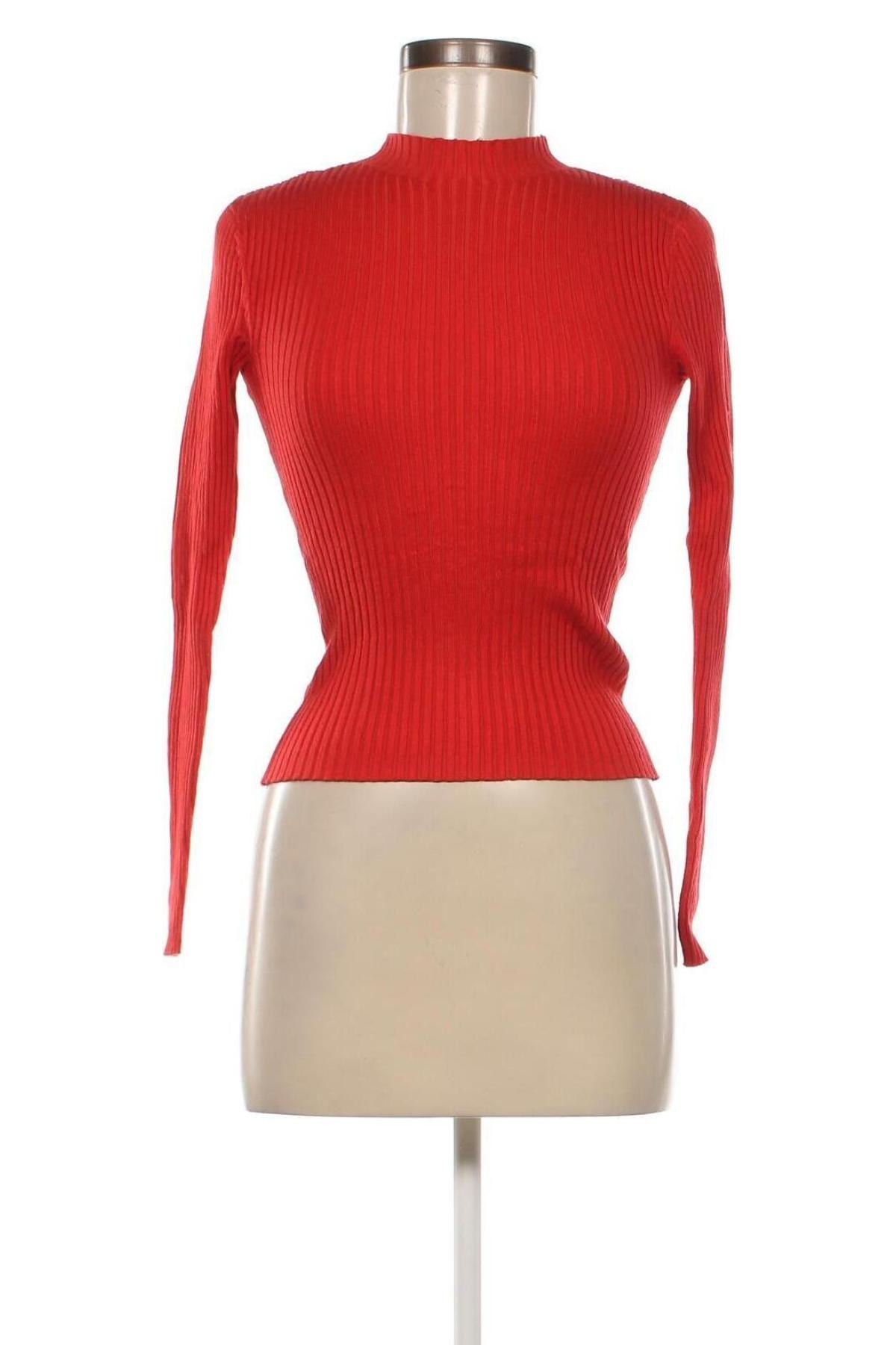 Γυναικείο πουλόβερ Fb Sister, Μέγεθος XS, Χρώμα Κόκκινο, Τιμή 5,19 €