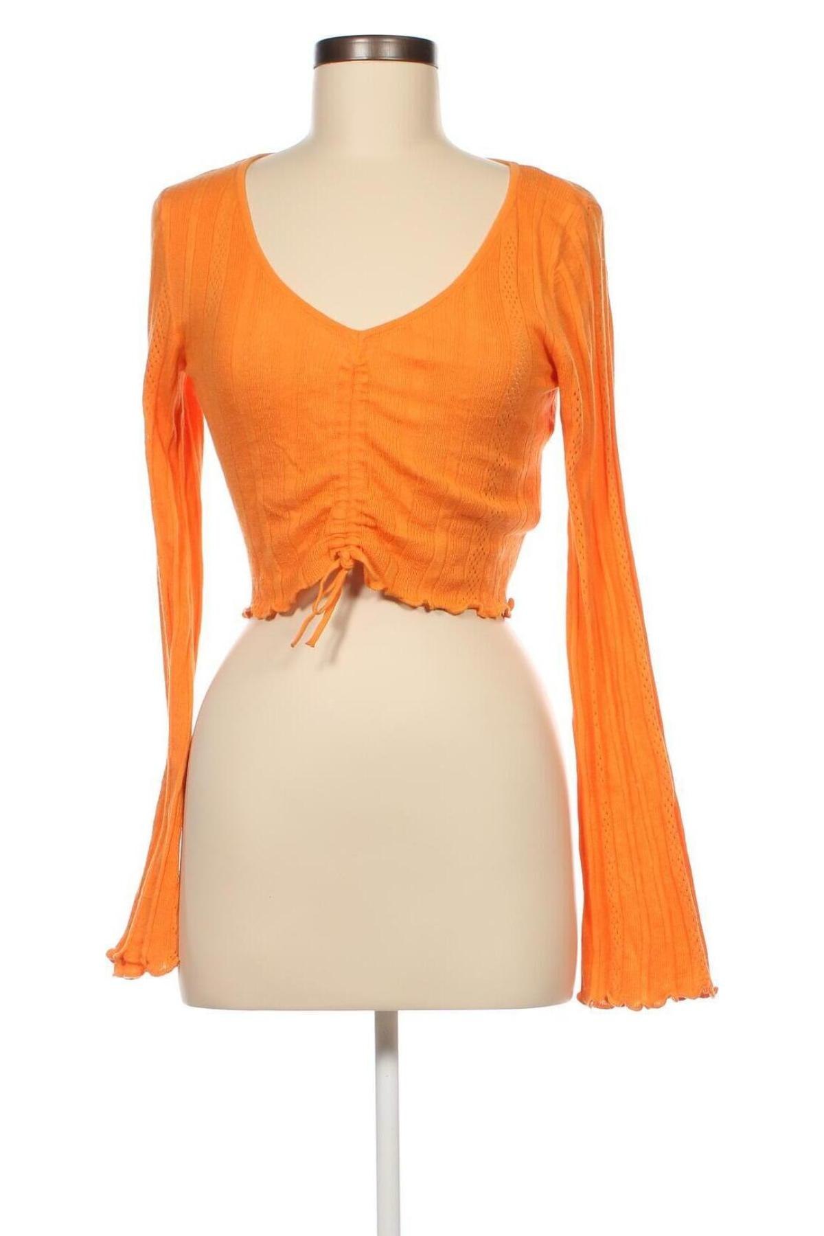 Дамски пуловер Fb Sister, Размер S, Цвят Оранжев, Цена 10,15 лв.
