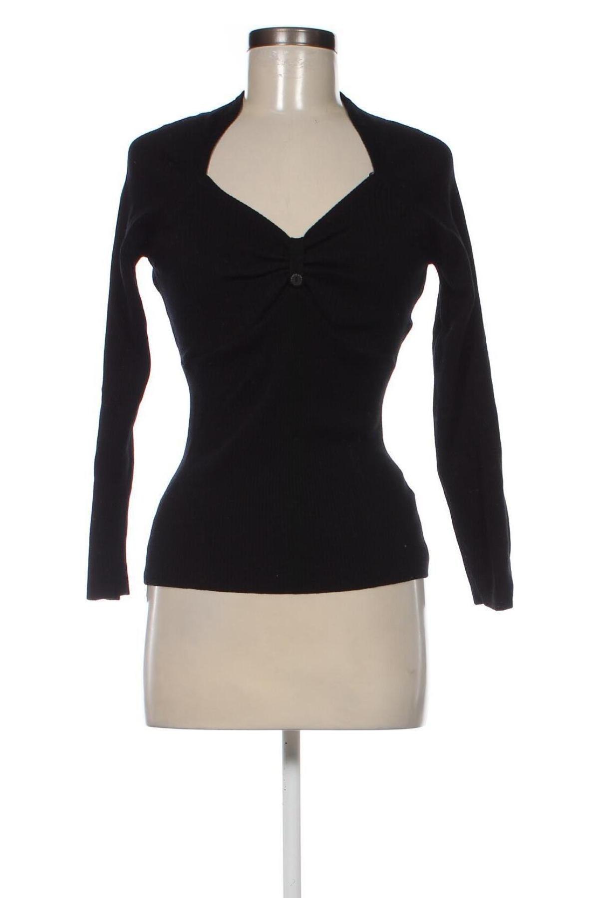 Дамски пуловер Fransa, Размер M, Цвят Черен, Цена 7,29 лв.